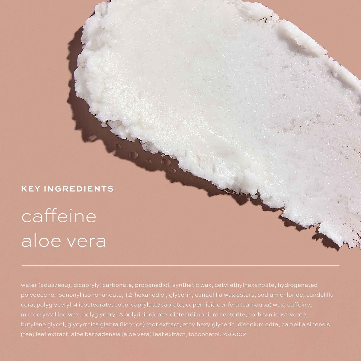 ITK Skincare Caffeine & Aloe Vera Under Eye Stick, Hydrates, Reduces Puffiness, Brightens & Smooths Fine Lines, 0.5 oz