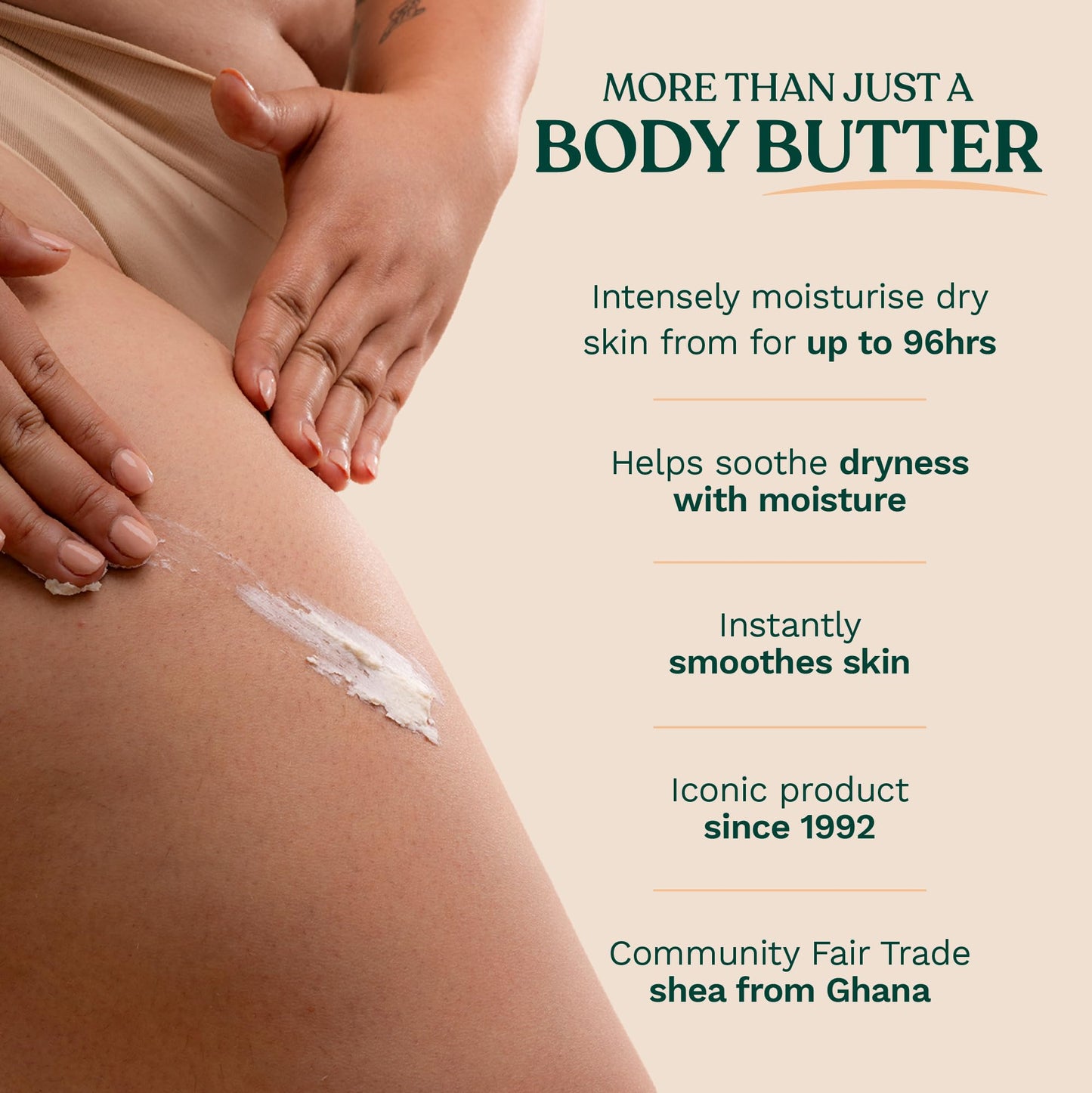 The Body Shop Shea Body Butter – Hydrating & Moisturizing Skincare for Very Dry Skin – Vegan – 6.4 oz