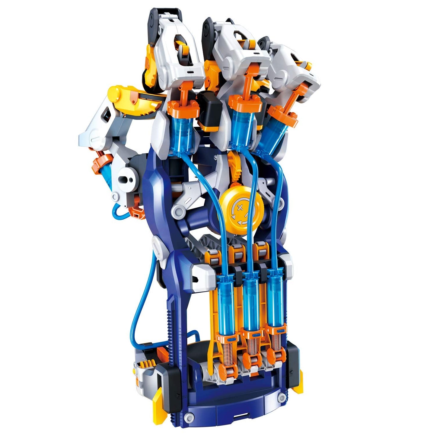 Thames & Kosmos Mega Cyborg Hand STEM Kit – Build Giant Hydraulic Hand, Adjustable Grip, Learn Pneumatics & Engineering