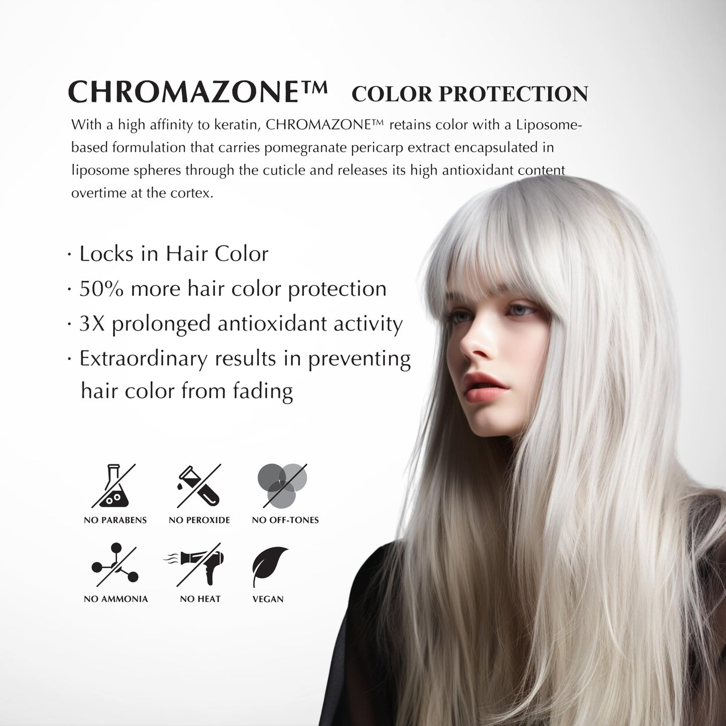 ECRU New York LUXE GLOSS Hair Gloss for Enhanced Color and Glass-Like Shine, Clear