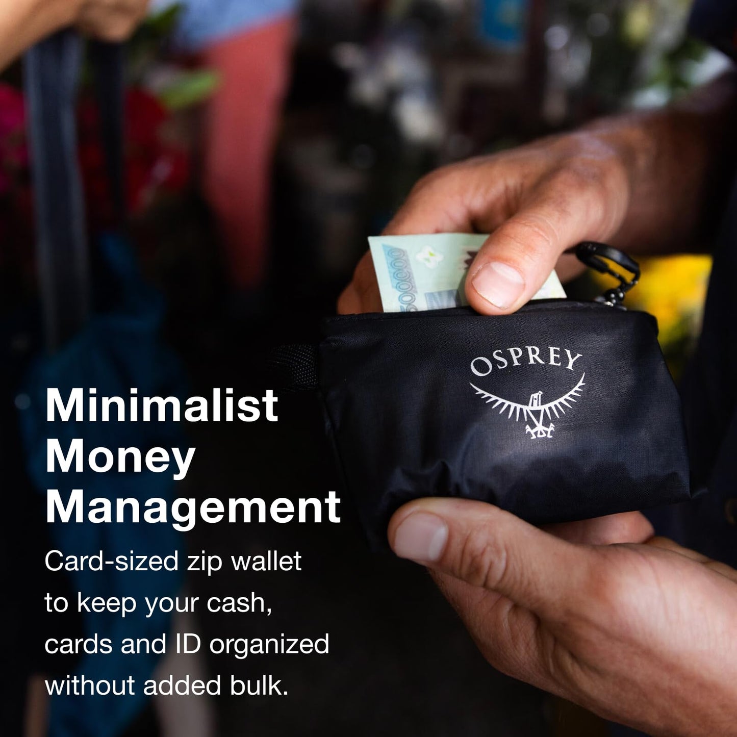 Osprey Ultralight Wallet, Waterfront Blue