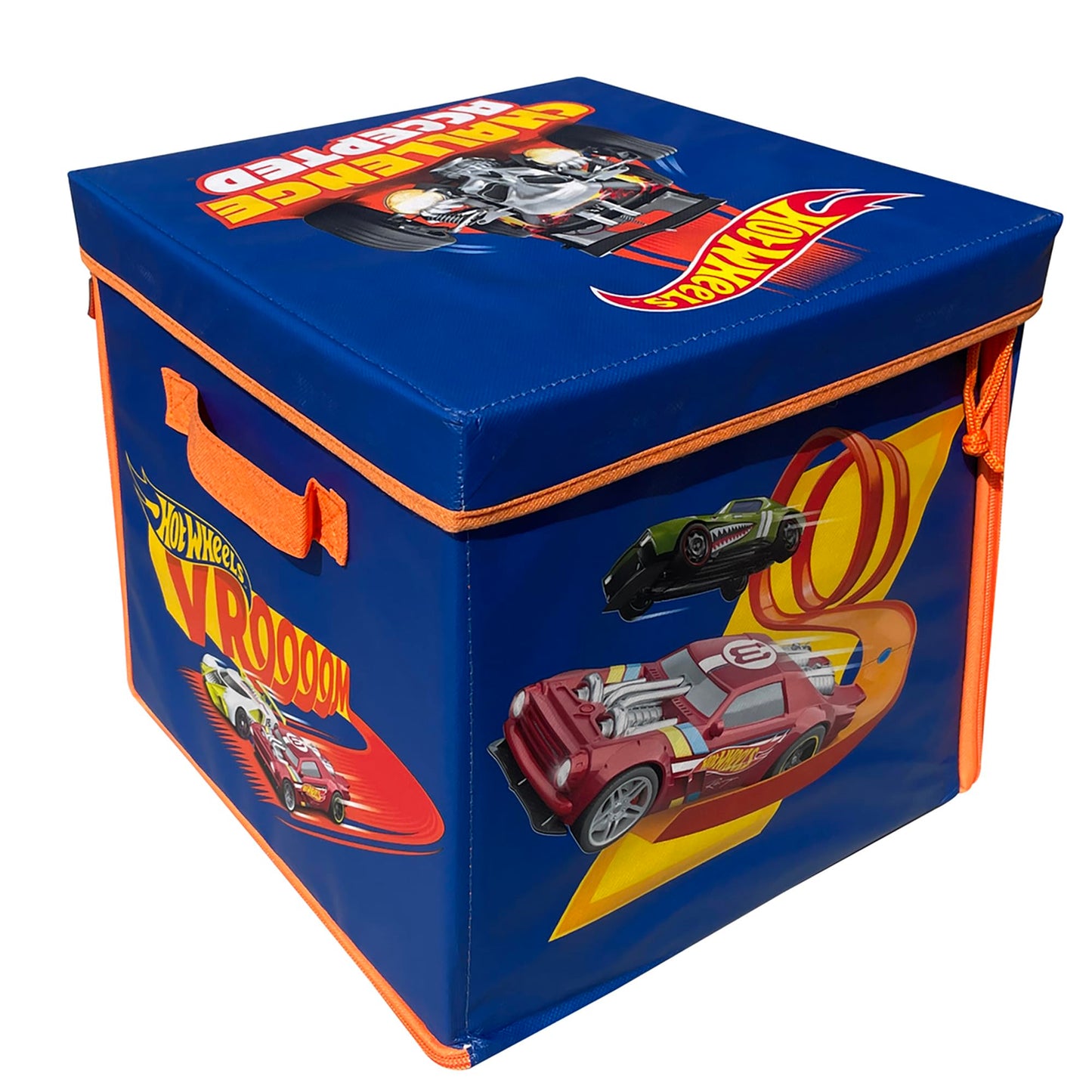 Tara Toy ZipBin 300 Car Storage Cube & Playmat - Holds 300 Cars, Durable Toy Organizer for Kids Age 3+, Playmat and Storage Solution