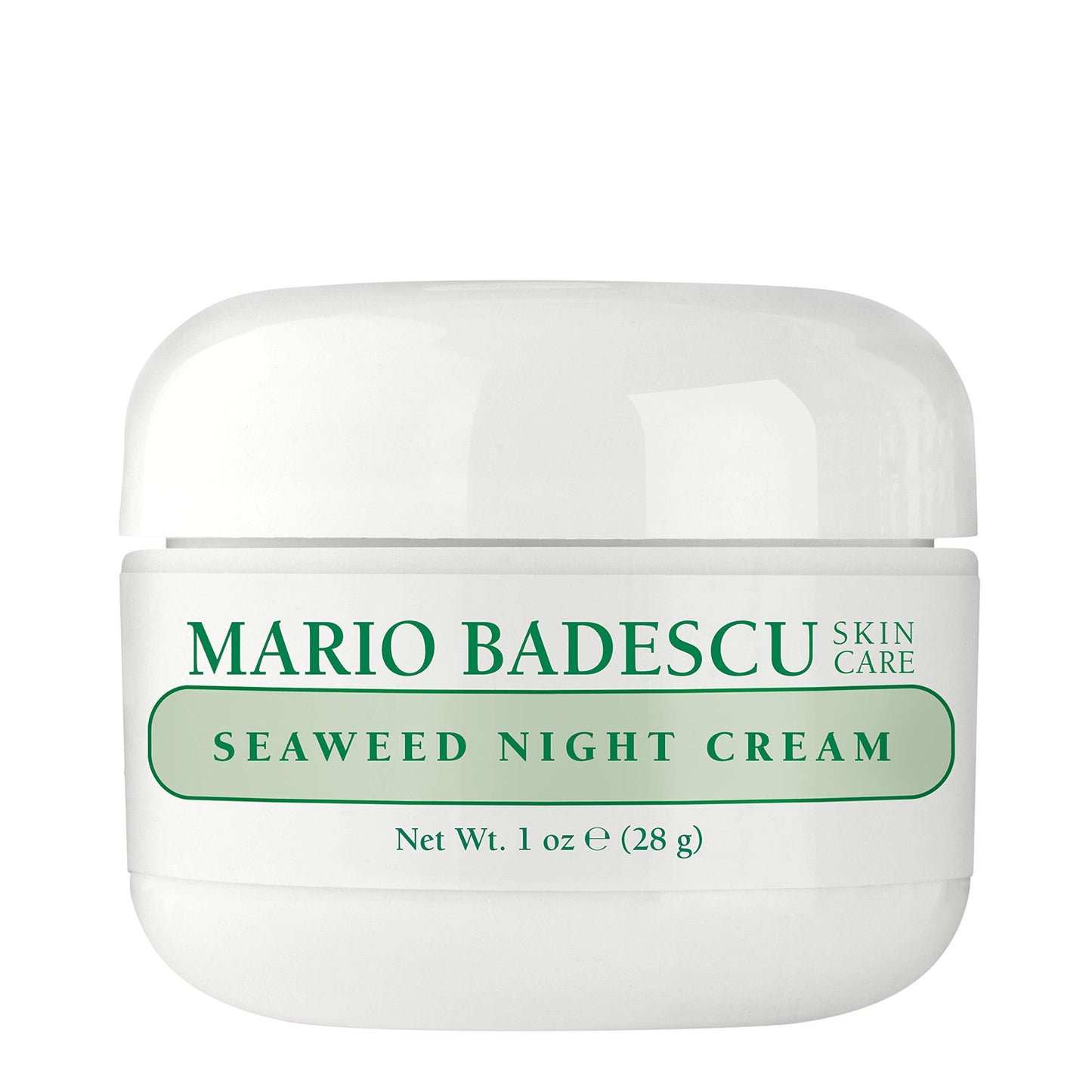 Mario Badescu Seaweed Night Cream for Women – Oil-Free Anti-Aging Moisturizer with Collagen & Hyaluronic Acid, 1 Fl Oz