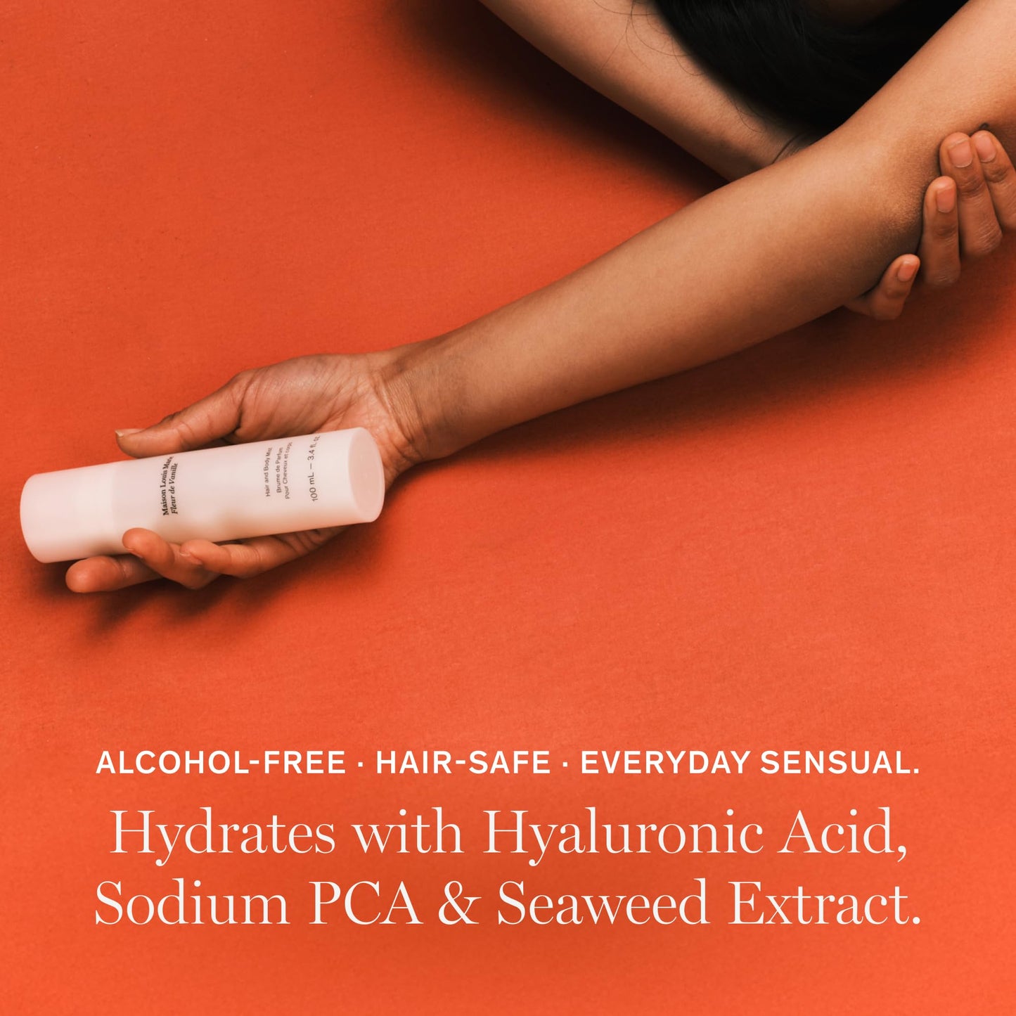 Maison Louis Marie - Fleur de Vanille Hair and Body Mist | Alcohol-Free, Hair Safe | Luxury Clean Beauty + Non-Toxic Fragrance (100mL | 3.4 fl oz)