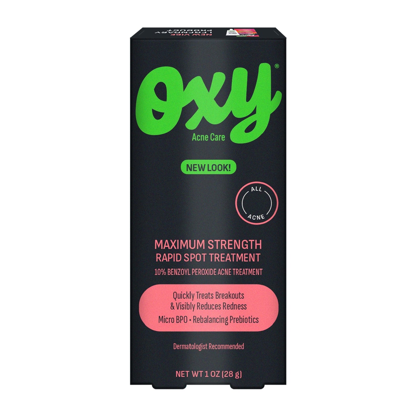 OXY Advanced Care Maximum Strength Rapid Spot Treatment with Prebiotics