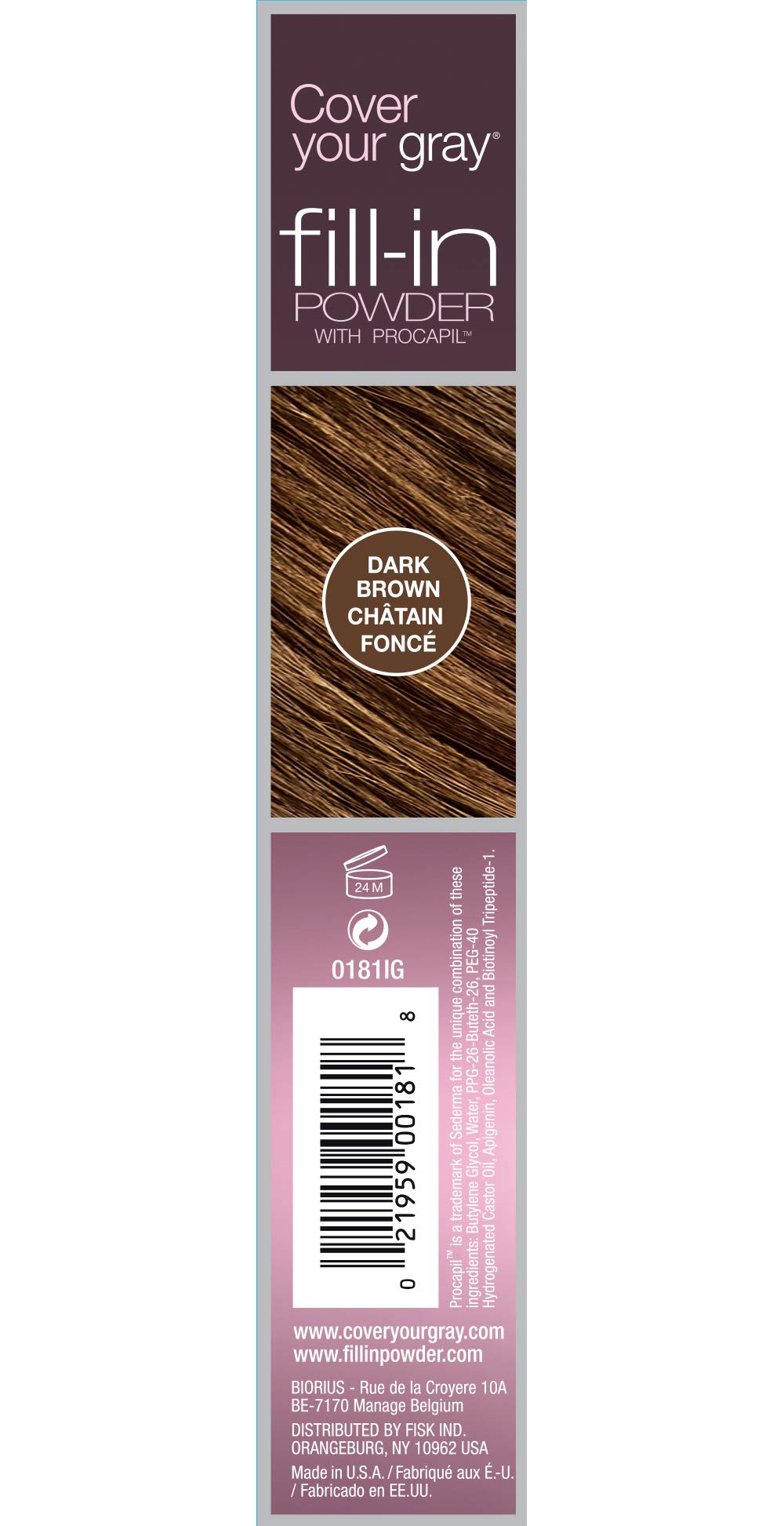 Cover Your Gray Fill In Powder - Dark Brown