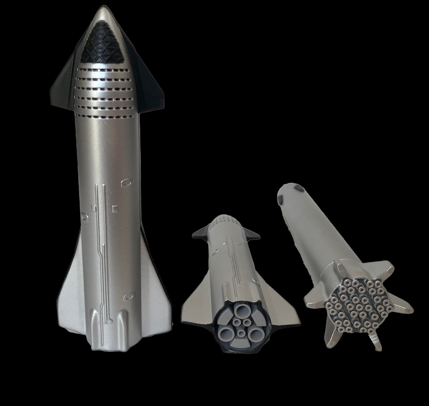 wltk SpaceX Starship 1/375 Diecast Rocket Model for Collection and Gift