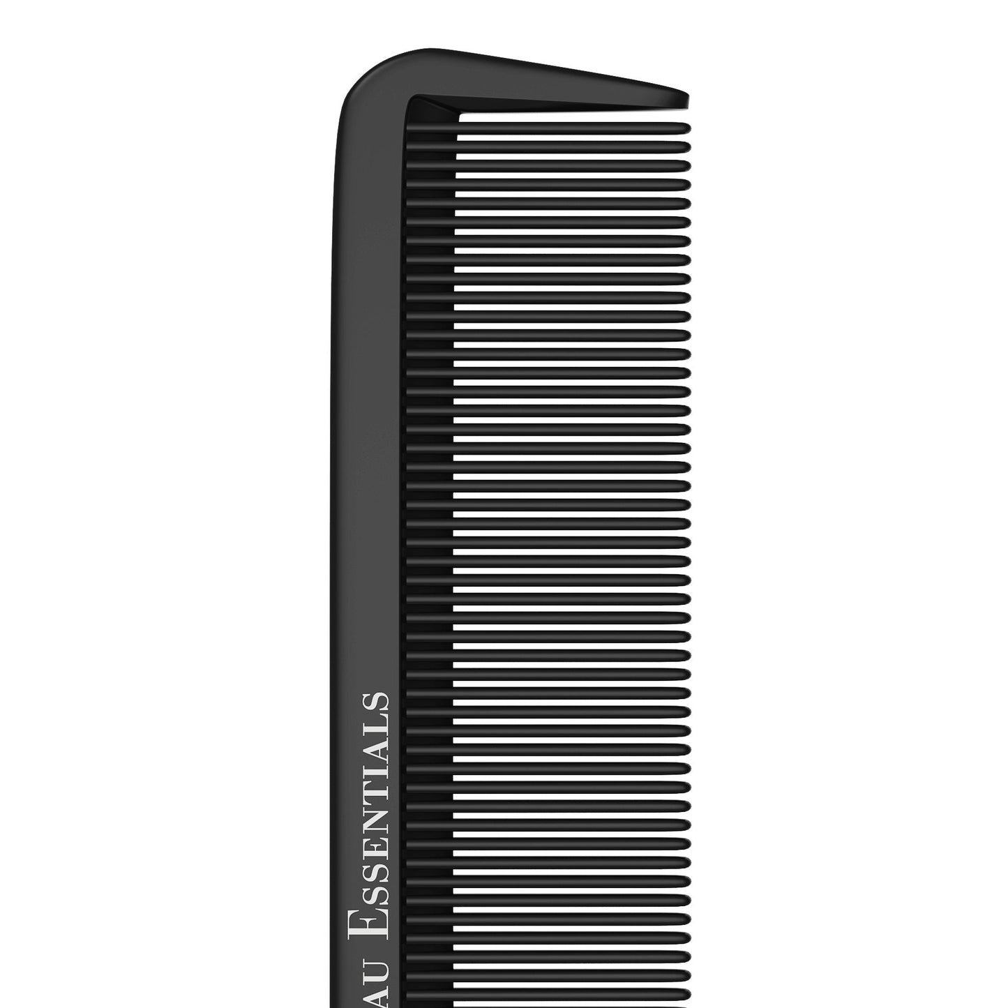 Professional 8.8” Tail Comb – Carbon Fiber & Stainless Steel Pintail – Anti-Static, Heat Resistant, Lightweight Teasing Comb for All Hair Types