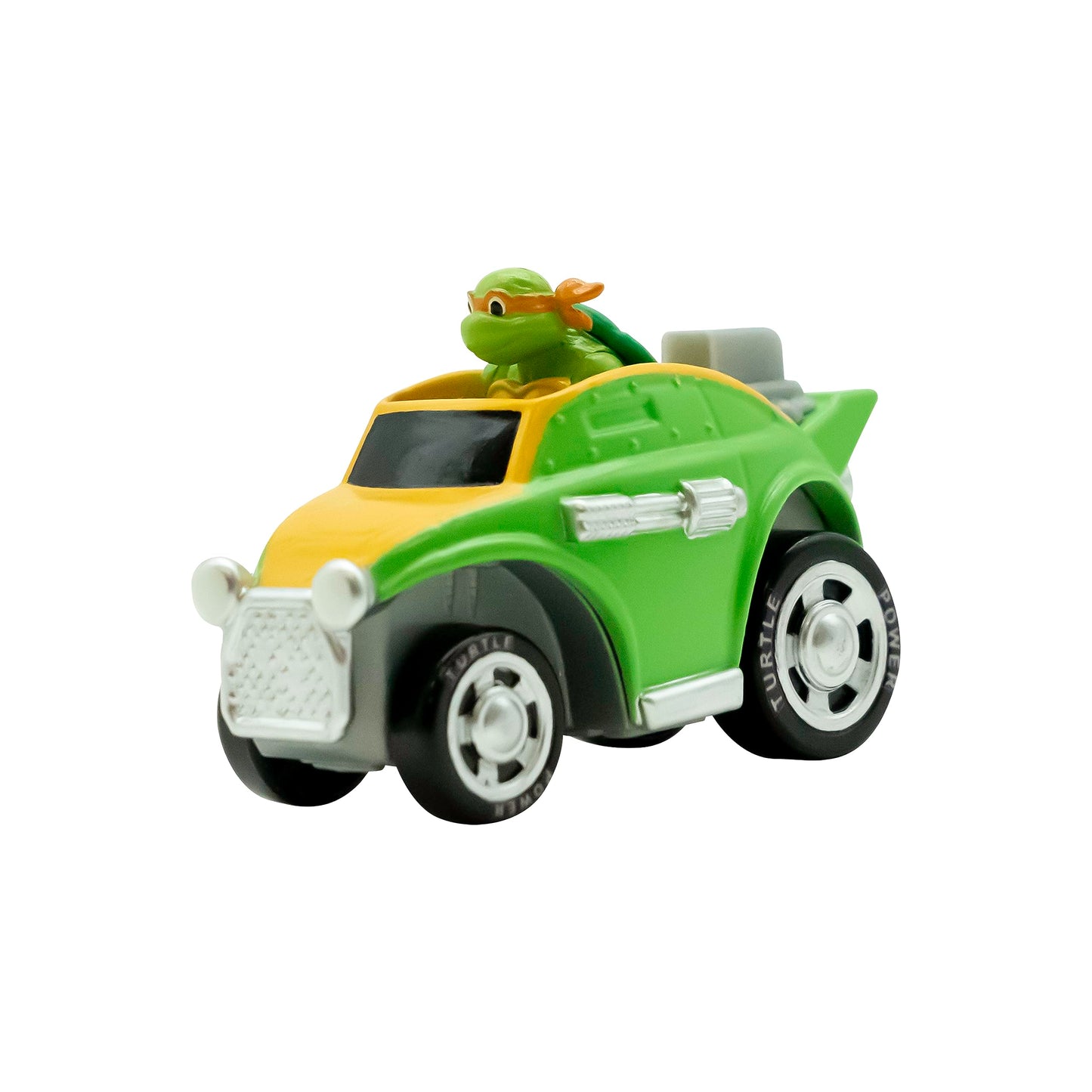 Teenage Mutant Ninja Turtles, 1:64th Diecast Shell Riders Set, Classic Styling, Leo, Raph, Donatello, and Mikey, Ages 3+