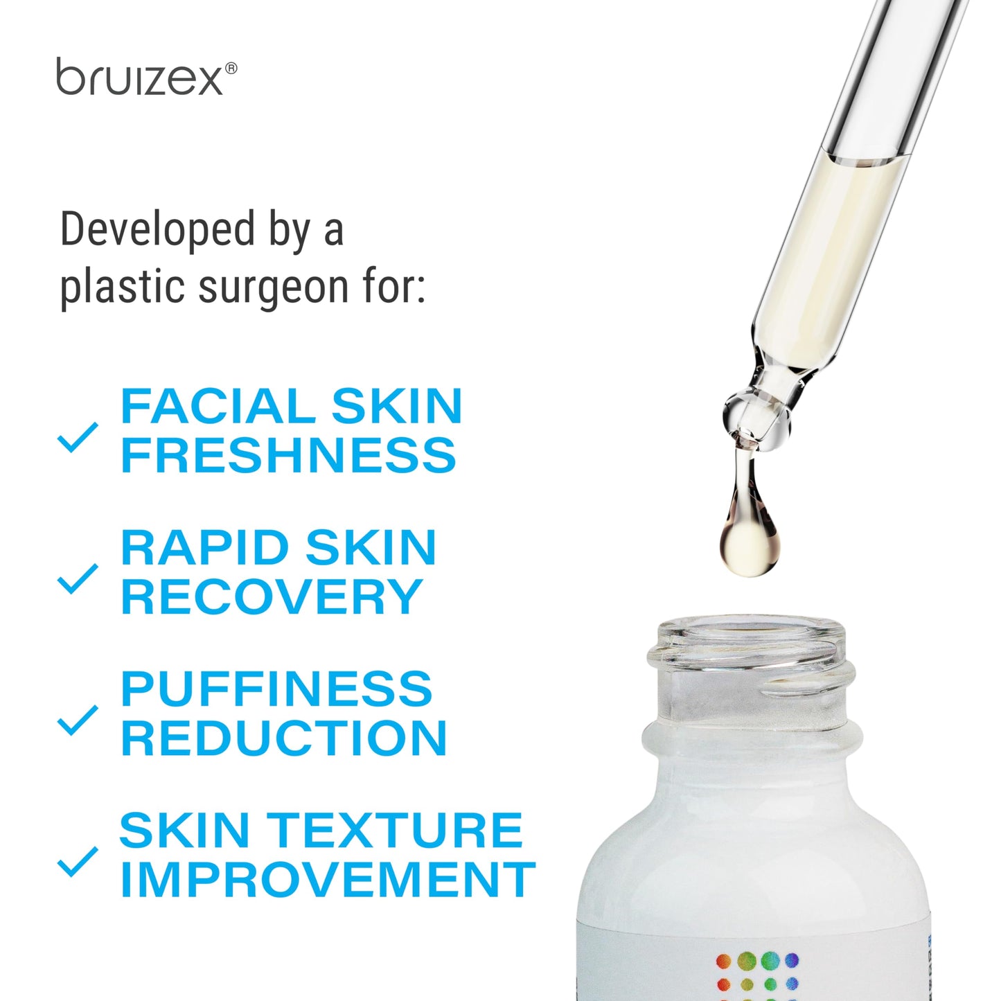 Facial Lymphatic Drainage Oil for Gua Sha & Face Rollers – Jojoba & Coconut Oil for Face & Neck Massage, 1 Fl Oz