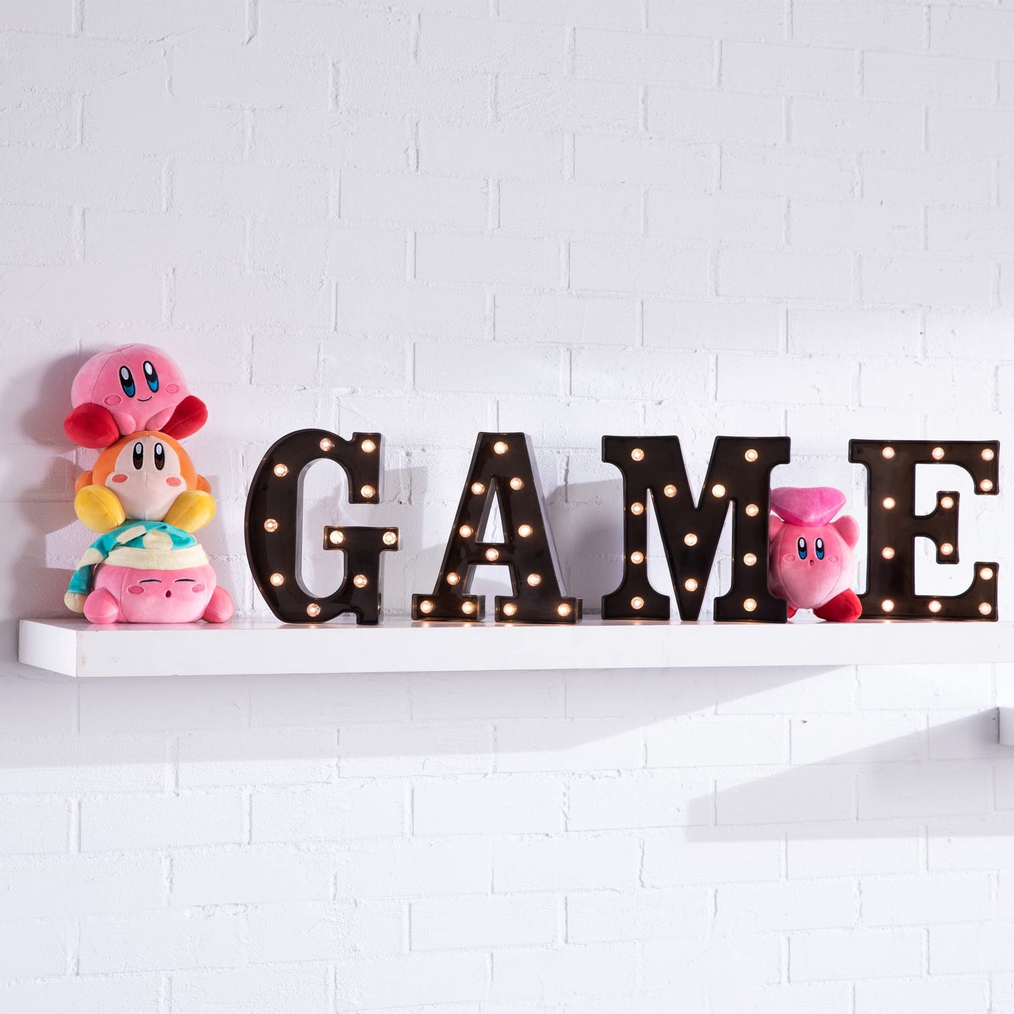 Club Mocchi Mocchi Kirby Plush - Sleeping Kirby Plushie - Easter Basket Stuffers - Squishy Plush - 6 Inch