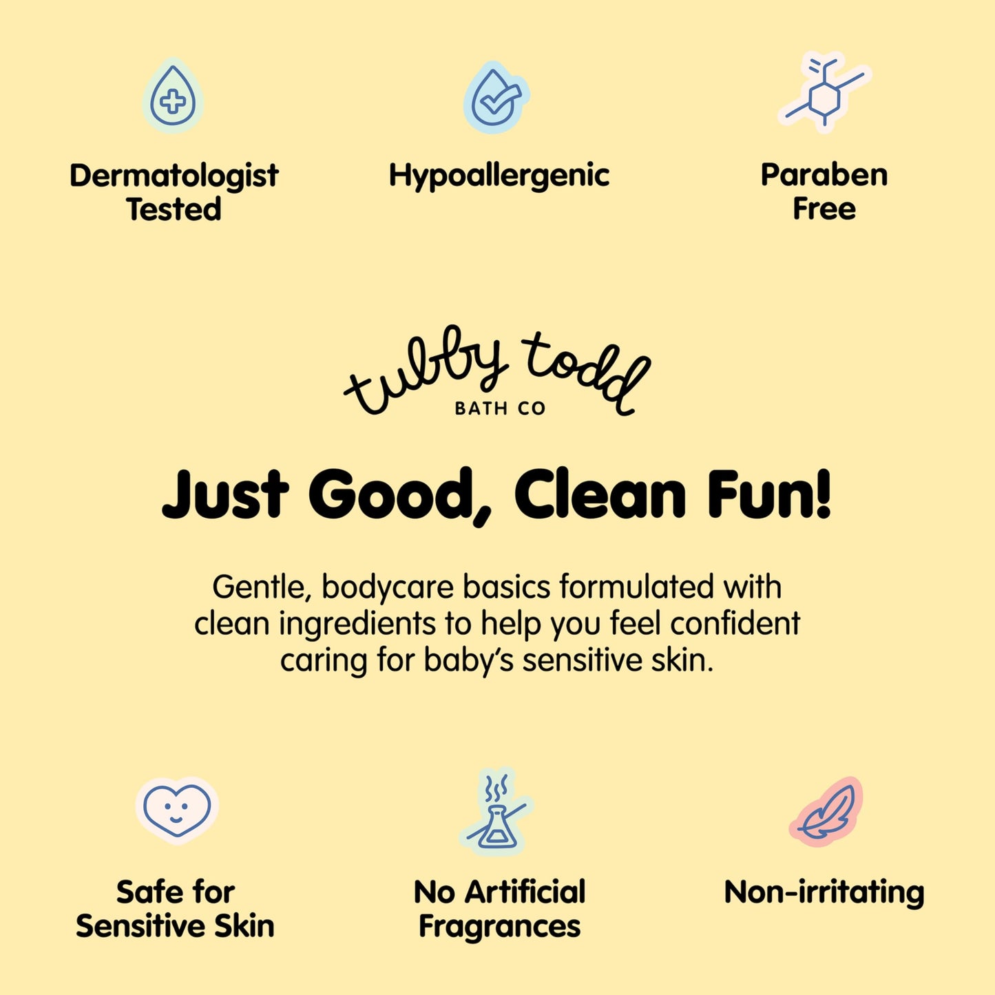 Tubby Todd Face and Body Mineral Sunscreen Kit for Baby, Toddler and Kids - Sunscreen 4 Fl Oz and Sunstick 0.5 Oz Duo Bundle - Fragrance-Free