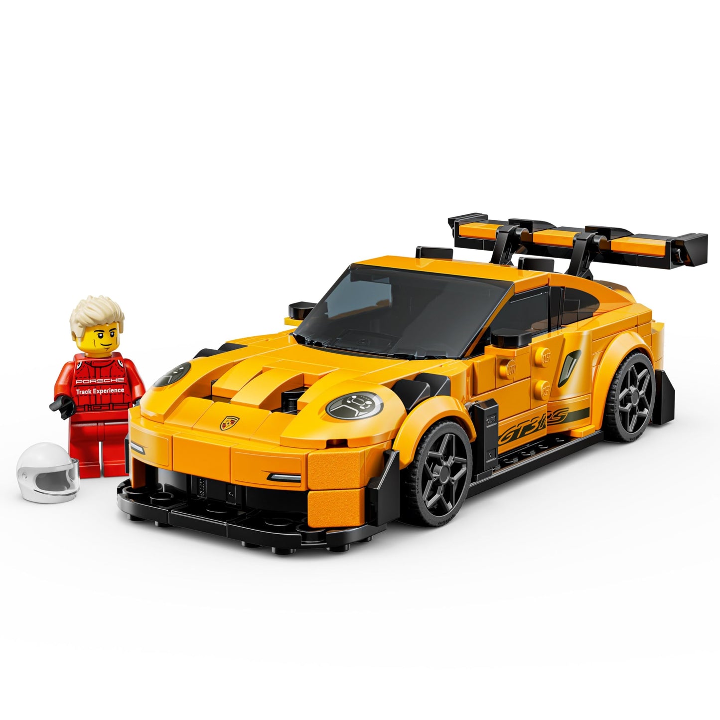 LEGO Speed Champions Porsche 911 GT3 RS Super Car Building Set, Model Kit & Pretend Play Toy for Kids 9+, Racing Gift 77239