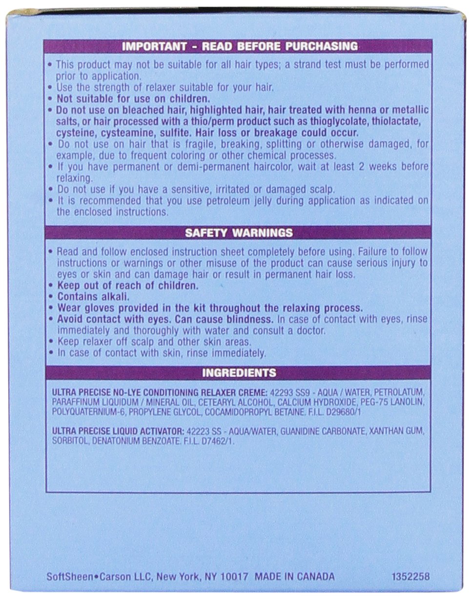 SoftSheen Carson Precise NoLye Supreme Relaxer Twin Pack, 1 Count