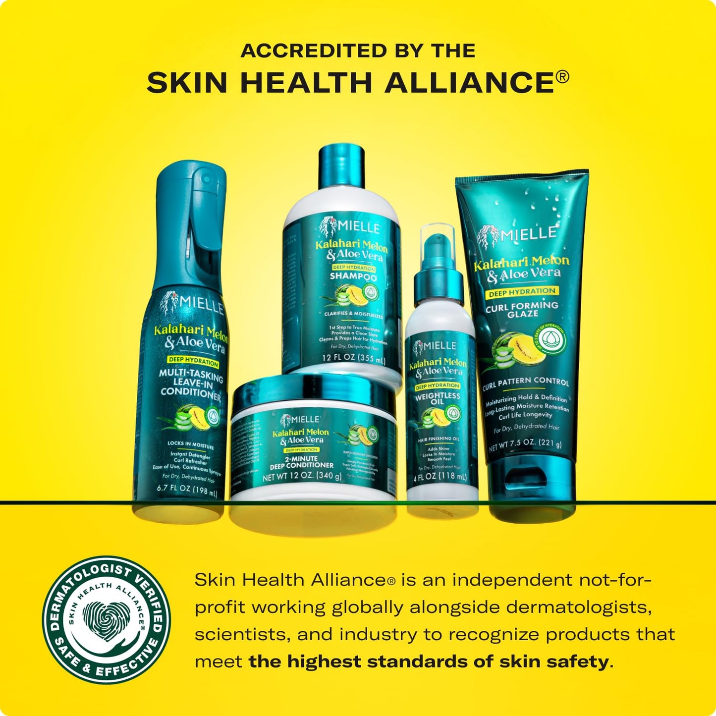 Mielle 2-Minute Deep Conditioner with Kalahari Melon & Aloe Vera – Fast Moisture Boost for Dry, Curly & Textured Hair – Softens & Detangles, 12 oz