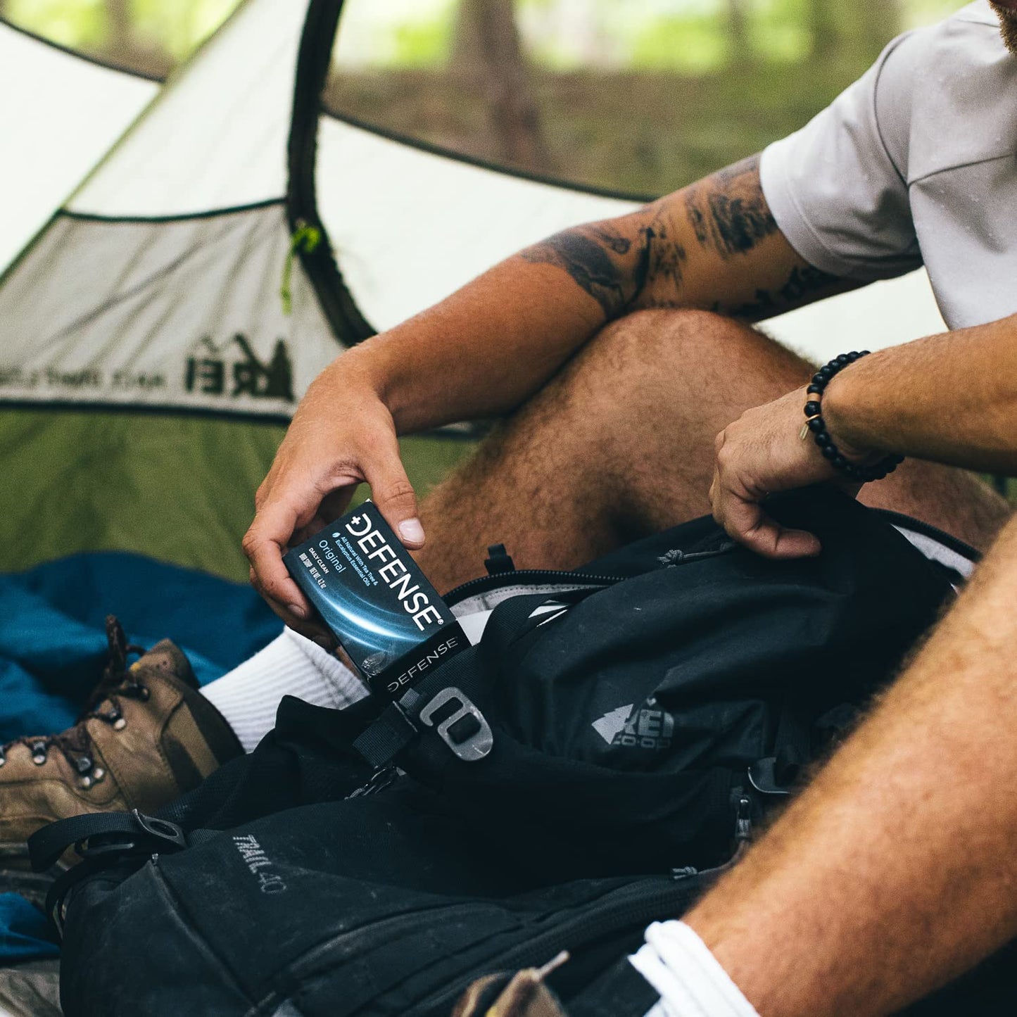 Defense Soap 5pk All Natural Tea Tree Bar Soap for Men | Made by Wrestlers with Tea Tree Oil & Eucalyptus Oil to Promote Healthy Skin