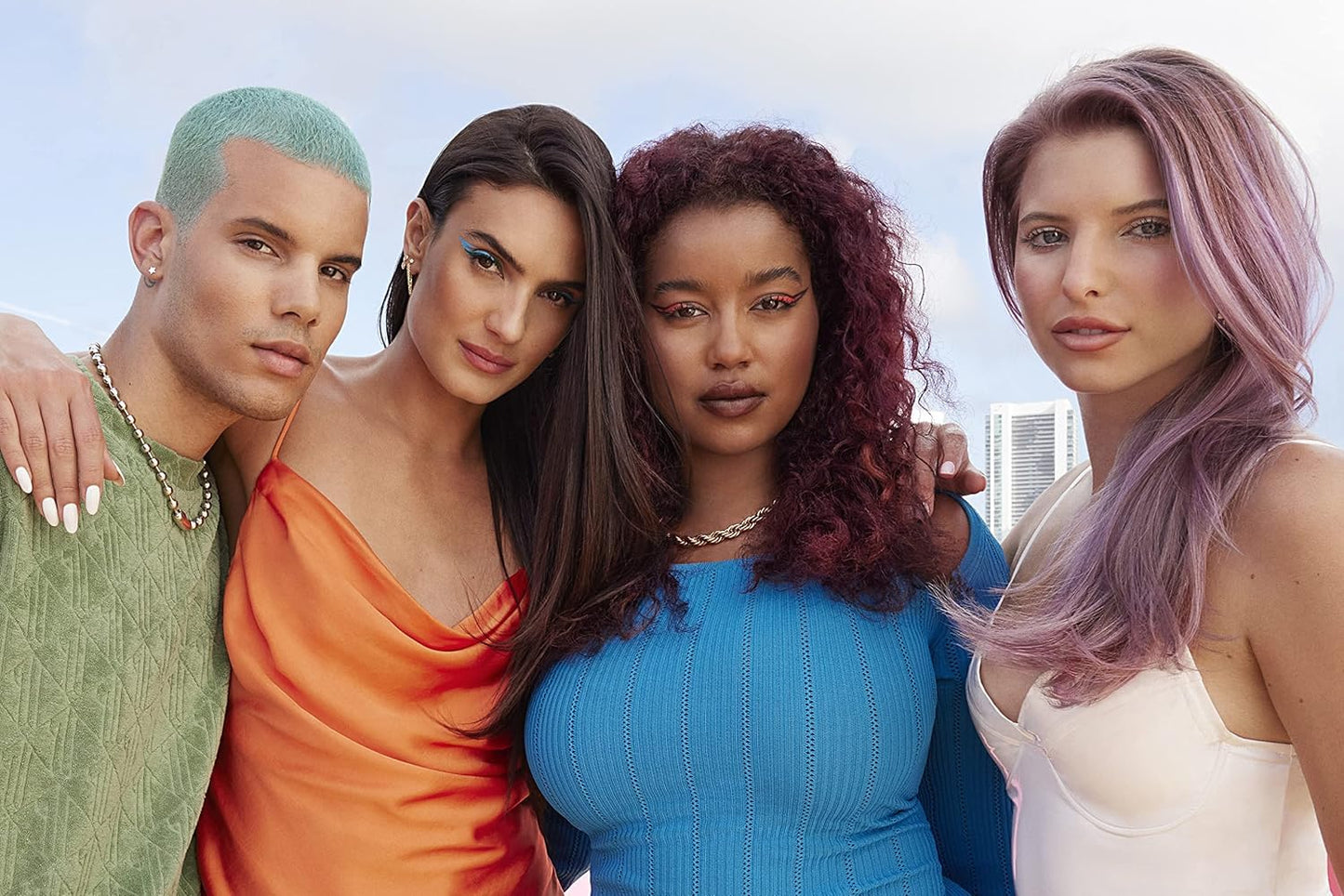 IGK Color Depositing Gloss Mask CYBER TOKYO - Intense Violet | Conditioning + Hydrate + Shine | Vegan + Cruelty Free | 6 Oz