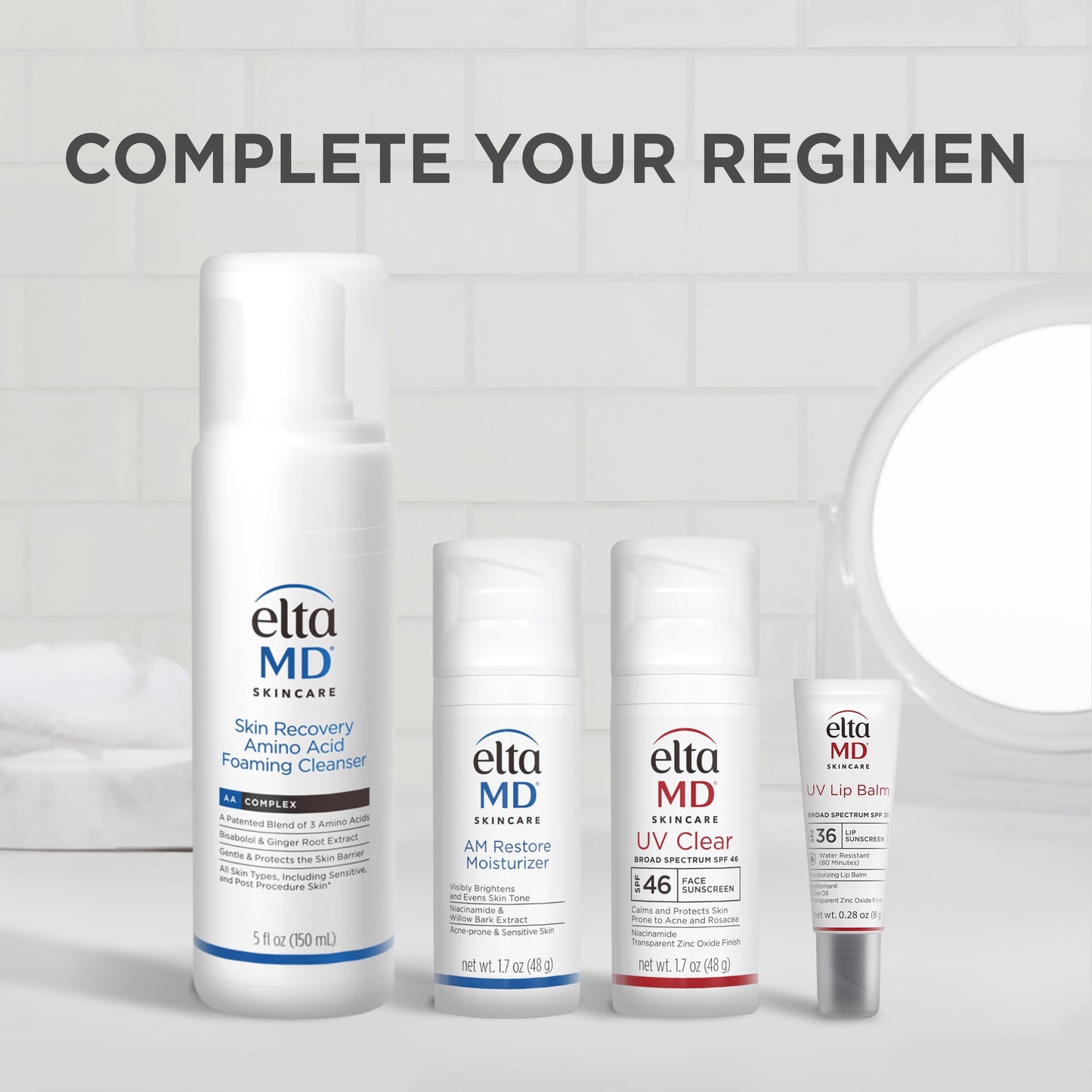 EltaMD UV Lip Balm SPF Sunscreen, Sunscreen Lip Balm with SPF 30+, Protects Dry Cracked Lips, Transparent Zinc Oxide, 0.28 Tube