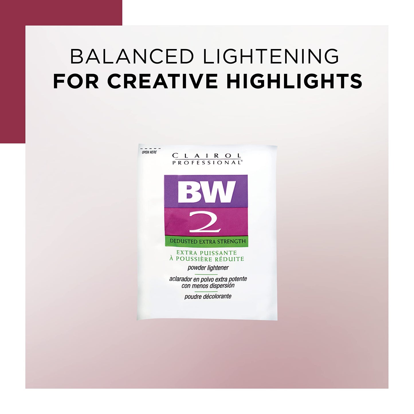 Clairol Professional BW2 Lightener for Hair Highlights, 1 oz.