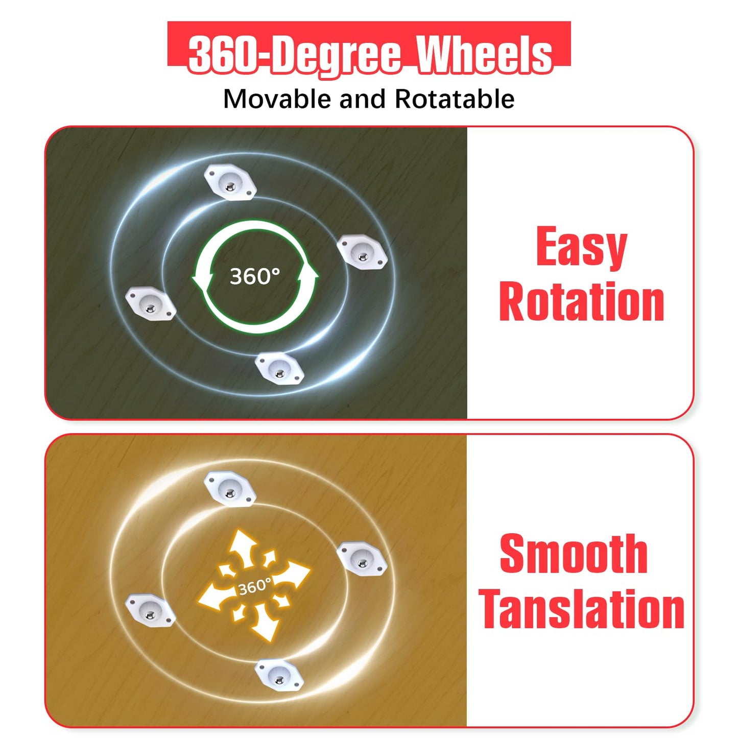 Puzzle Board with Drawers and Cover Rotatable 360-Degree Wheels 1000 Pieces Lightweight Portable Wooden Puzzle Table for Adults Kids 30'' x 22''