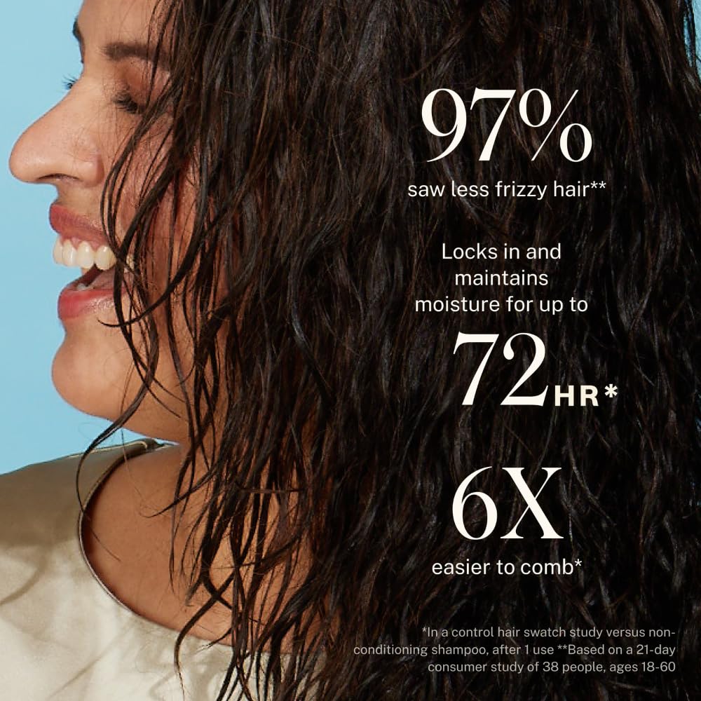 JVN Complete Leave-In Conditioning Mist, 5 Fl Oz, Frizz Fighting Moisture Multiplier, Detangler, UV and Heat Protection Spray, Hair Care for Women and Men, Silicone Free