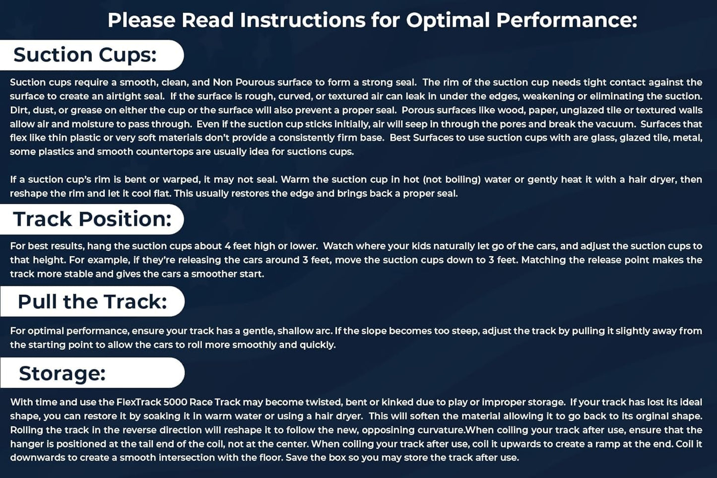 FlexTrack 5000 Flexible Race Car Track for Kids – 15ft Roll-Up Racetrack with Suction Cups, Compatible with Hot Wheels & 1:64 Cars