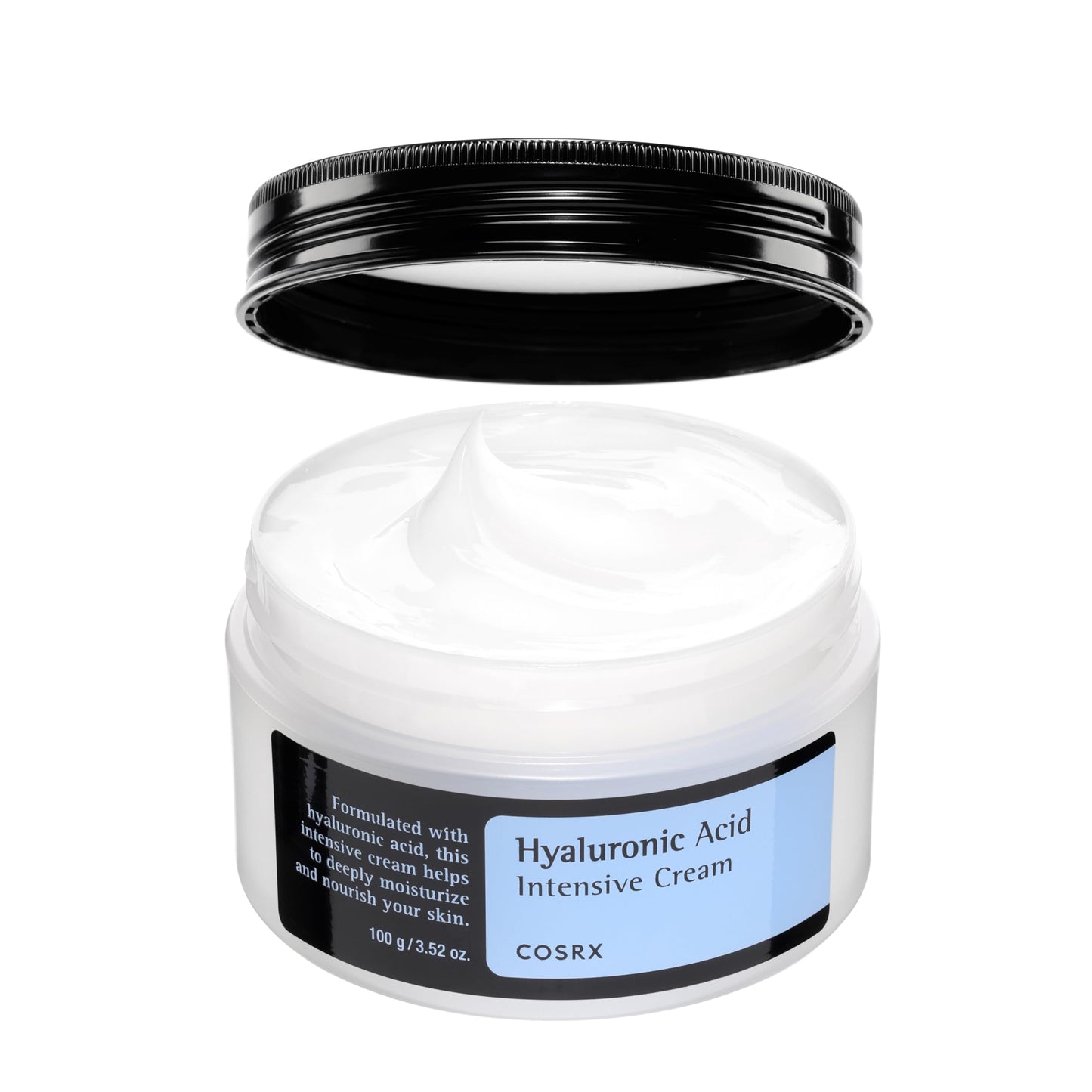 COSRX Hyaluronic Acid Moisturizing Cream 3.52 oz – Long-Lasting Hydration, Sensitive Skin Friendly, Korean Skincare, Paraben & Cruelty-Free