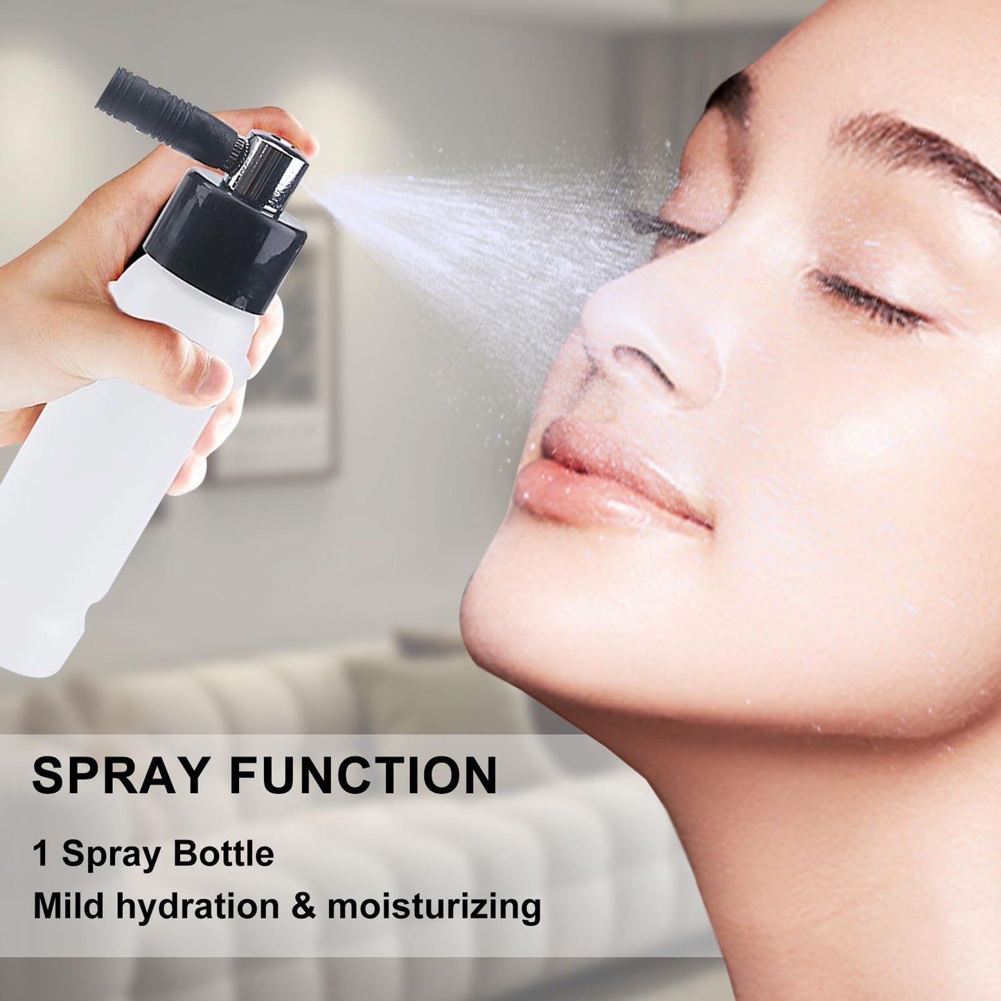 【3-IN-1】Microdermabrasion Machine, mcwdoit 0-68cmHg Strong Suction Power, Professional Dermabrasion Facial Skin Care