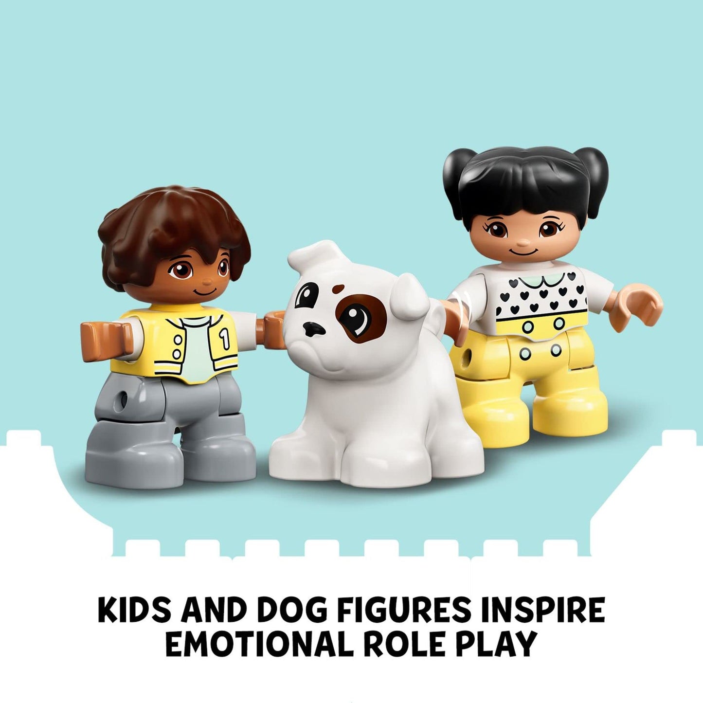 LEGO DUPLO Number Train 10954 – Learn to Count, Building Blocks for Toddlers 1.5+, Sensory & Cognitive Skill Toy, Christmas Gift