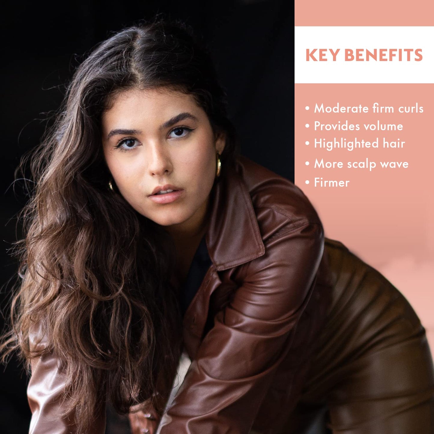 One 'n Only Moisturizing Alkaline Perm with Argan Oil | Moderate to Firm True-to-Rod Curls | Fresh Scent, Shiny & Manageable Hair