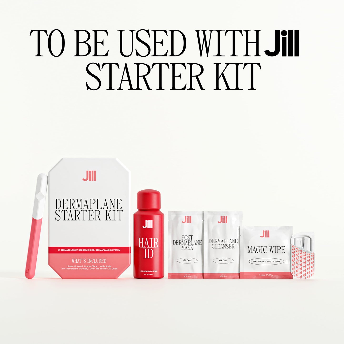 JILL Original Hair Identifying Spray – Facial Hair Prep Mist for Women, Highlights Peach Fuzz & Stubble for Precise Dermaplaning, 2 fl oz