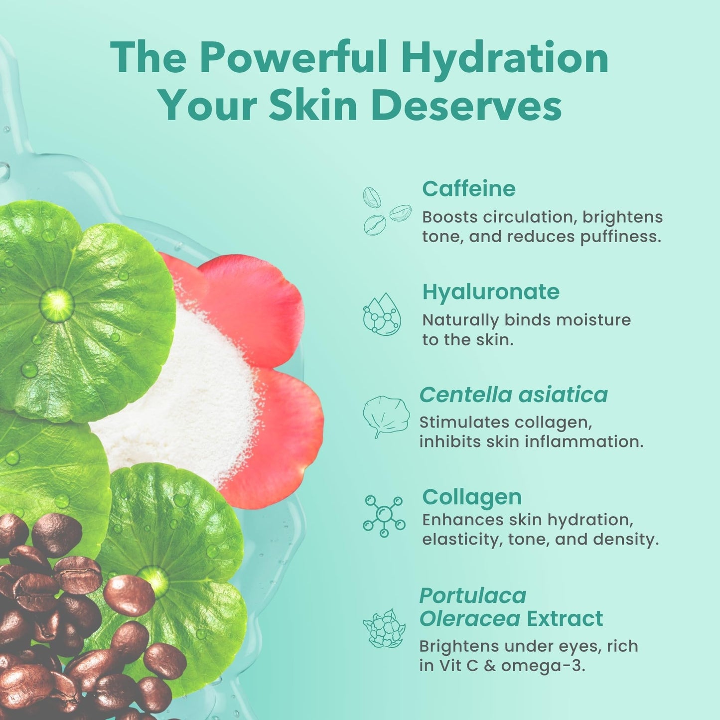 Patchology Under Eye Gel Patches – Soothing Eye Masks for Dark Circles, Puffiness & Eye Bags, 5 Pairs, Skincare for All Skin Types