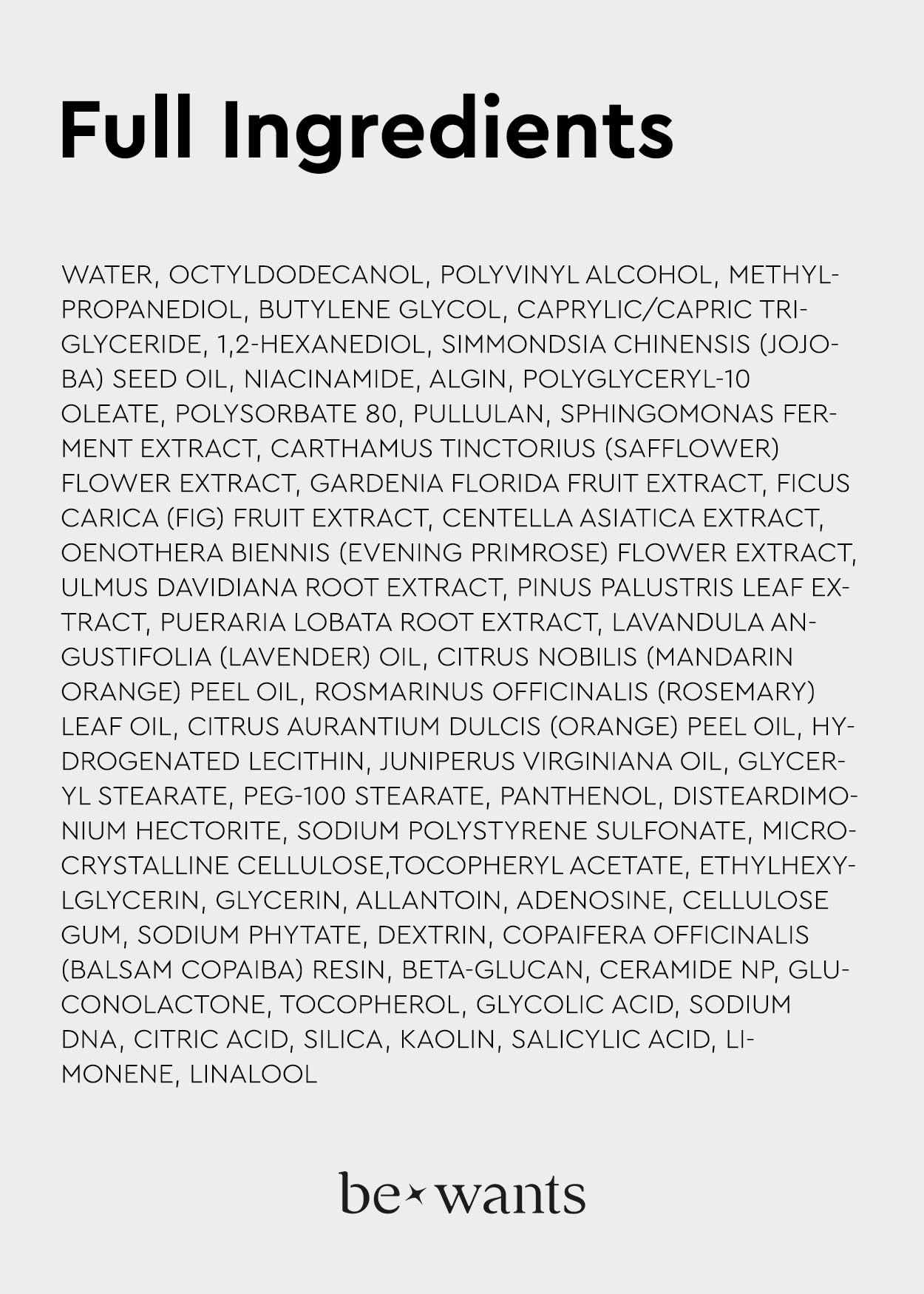 Bewants Seaweed PDRN Peel-Off Jelly Mask 3.38 fl oz – Exfoliating AHA BHA Niacinamide Mask for Pores & Smooth Skin, 1 Pack