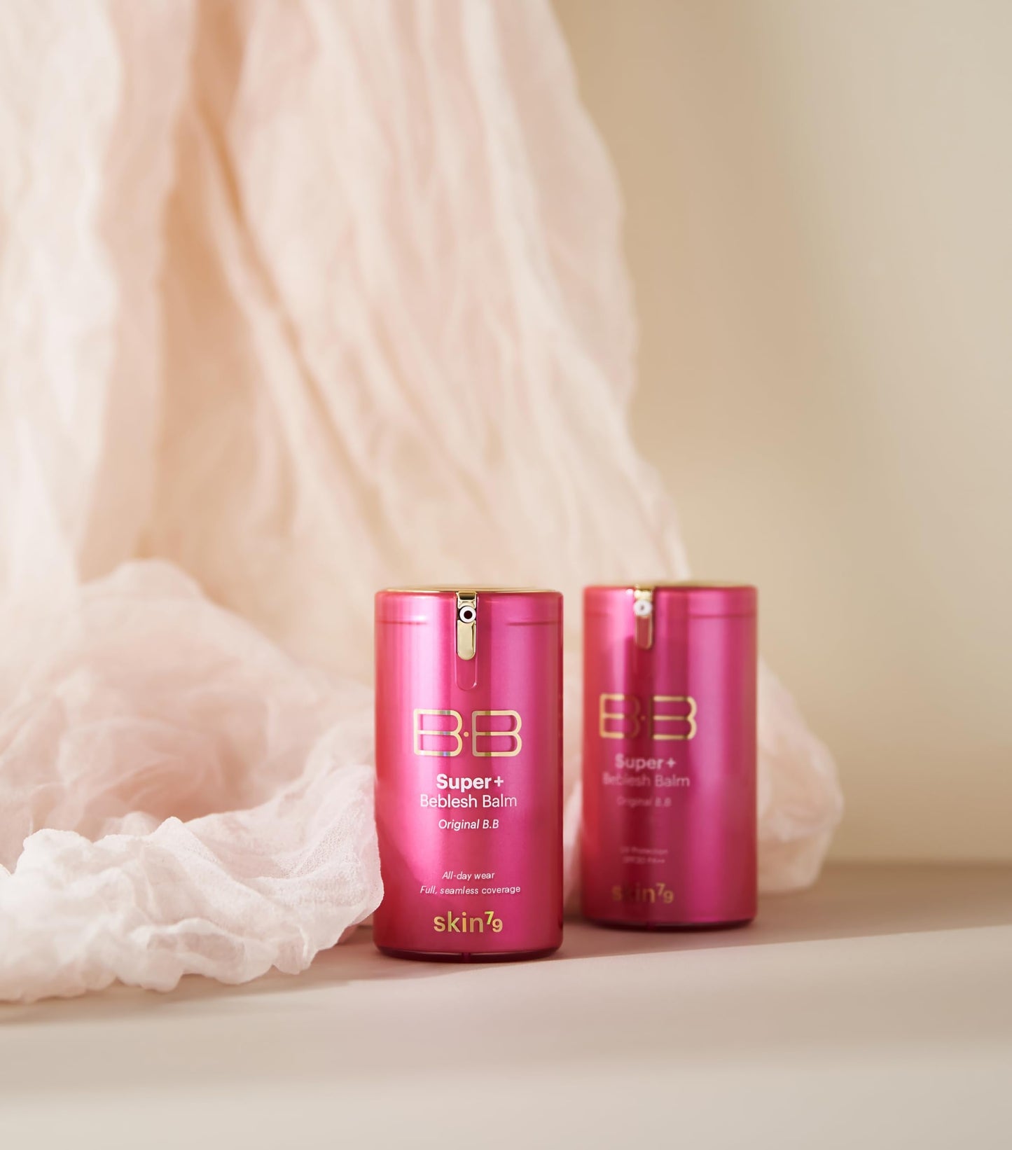 SKIN79 Super Plus Beblesh Balm Pink BB Cream 40g – Long-Lasting K-Beauty Flawless Radiant Base, Blemish Cover, US Exclusive