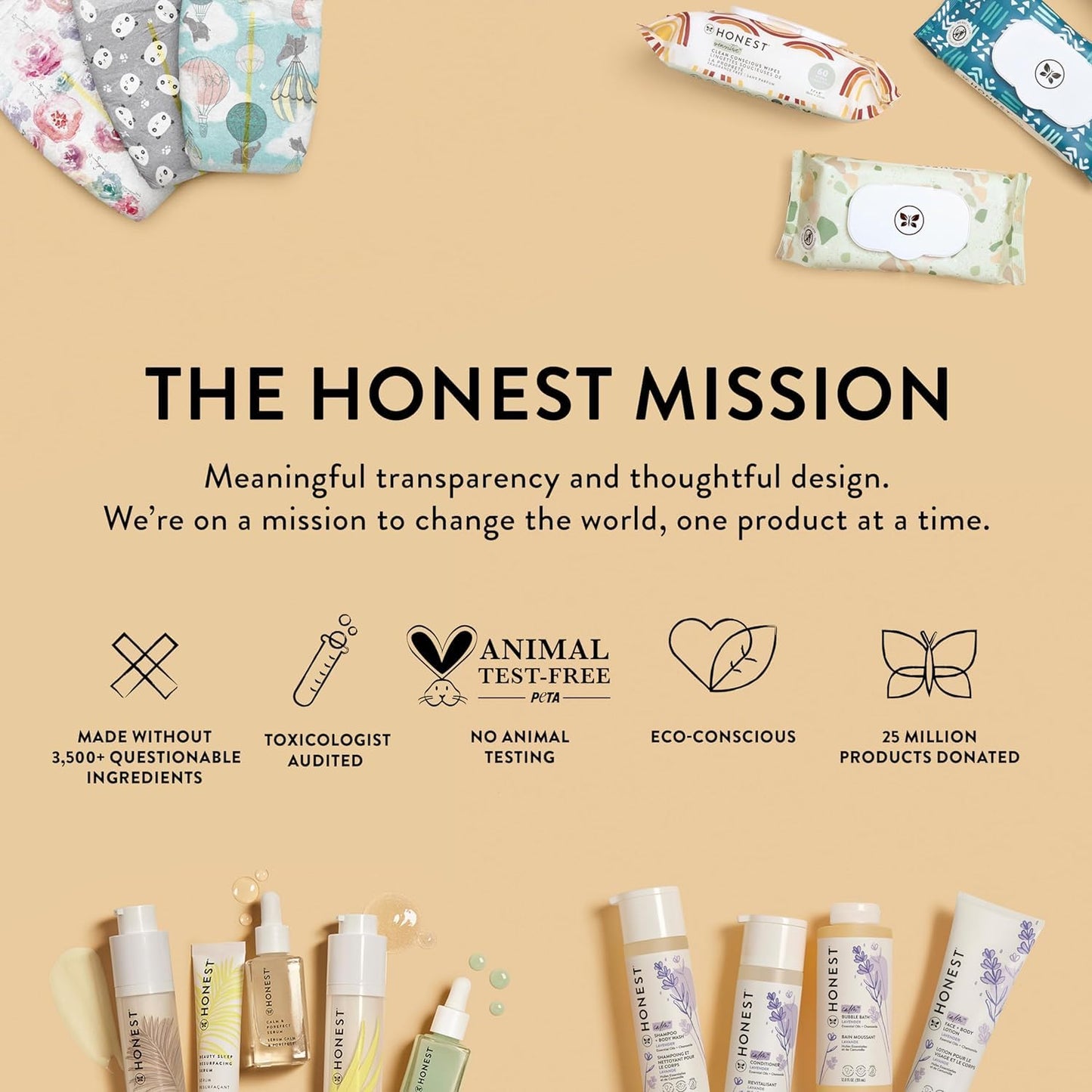 The Honest Company Hydrating Face + Body Lotion | Fast Absorbing, Naturally Derived, Hypoallergenic | Fragrance Free Sensitive, 8.5 fl oz