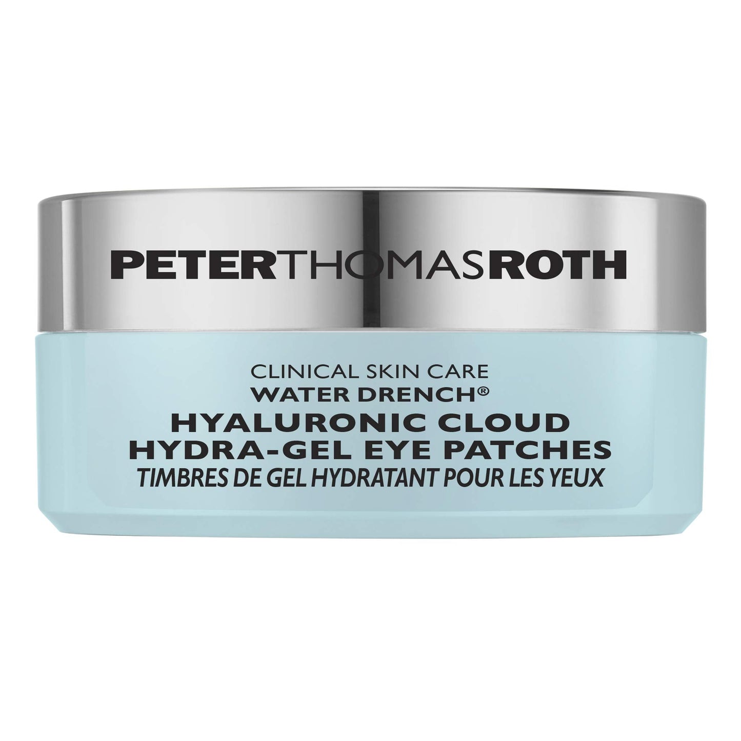 Peter Thomas Roth Water Drench® Hyaluronic Cloud Eye Patches, 30 Pairs (60 Count) – Hydrate, Reduce Fine Lines, Wrinkles & Puffiness