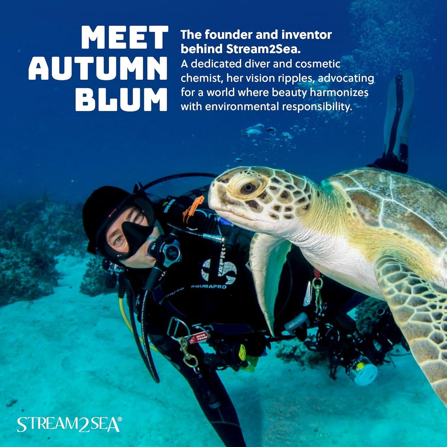 STREAM 2 SEA 3-in-1 Shampoo, Body Wash & Conditioner | Reef Safe, Natural & Organic Camping Soap | Sulfate & Paraben Free Hair & Skin Care, 32 oz