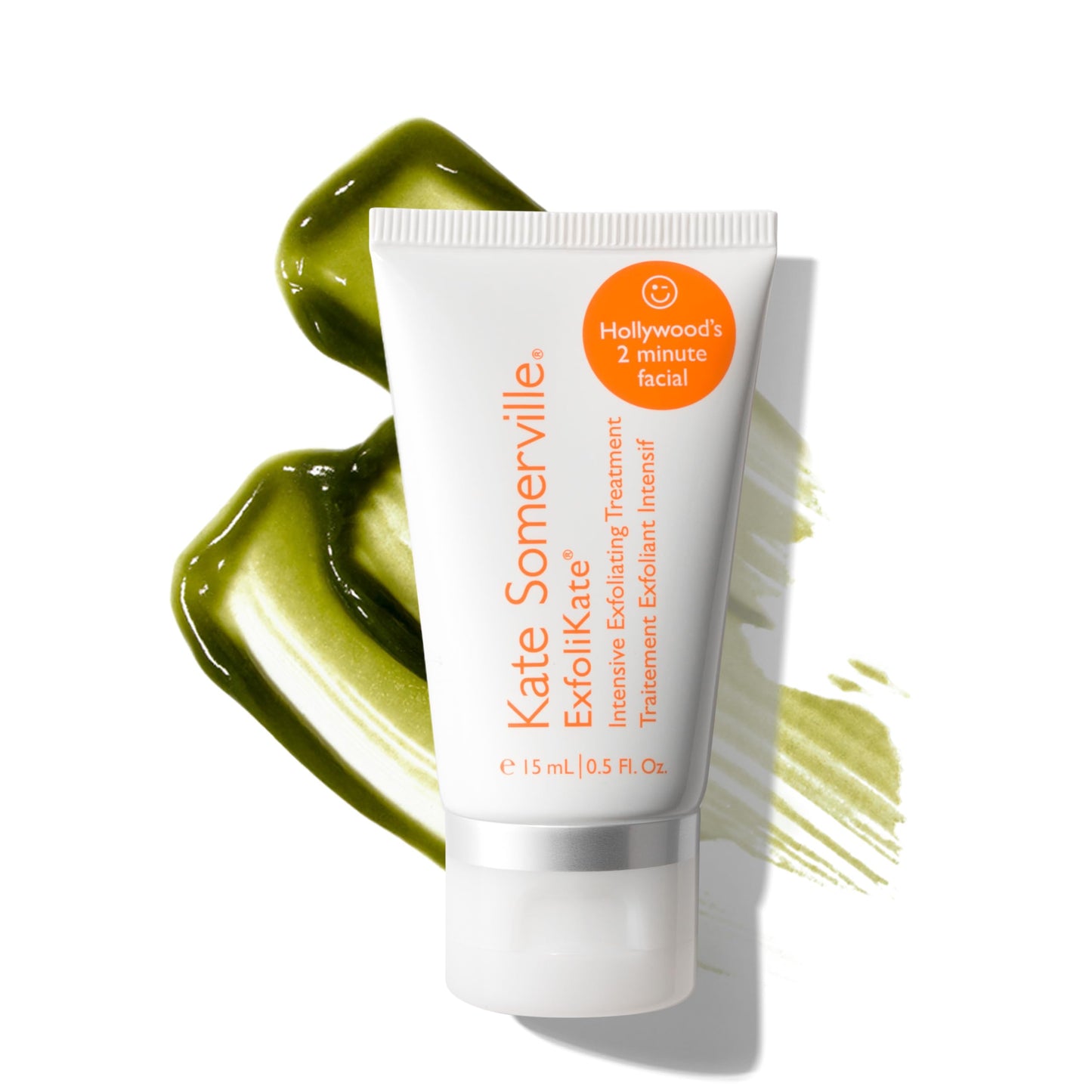 Kate Somerville ExfoliKate Intensive Exfoliating Treatment – Super Facial Scrub & Mask with Salicylic & Lactic Acid, 0.5 fl oz
