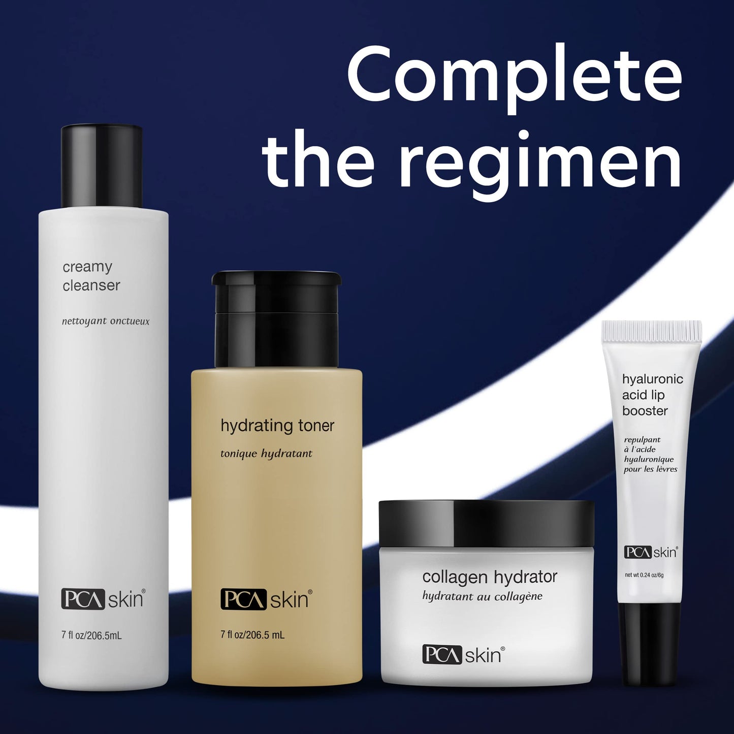 PCA SKIN Lip Plumper Serum, Hyaluronic Acid Lip Booster for Fuller, Hydrated Lips, Reduces Fine Lines & Wrinkles, 0.24 oz