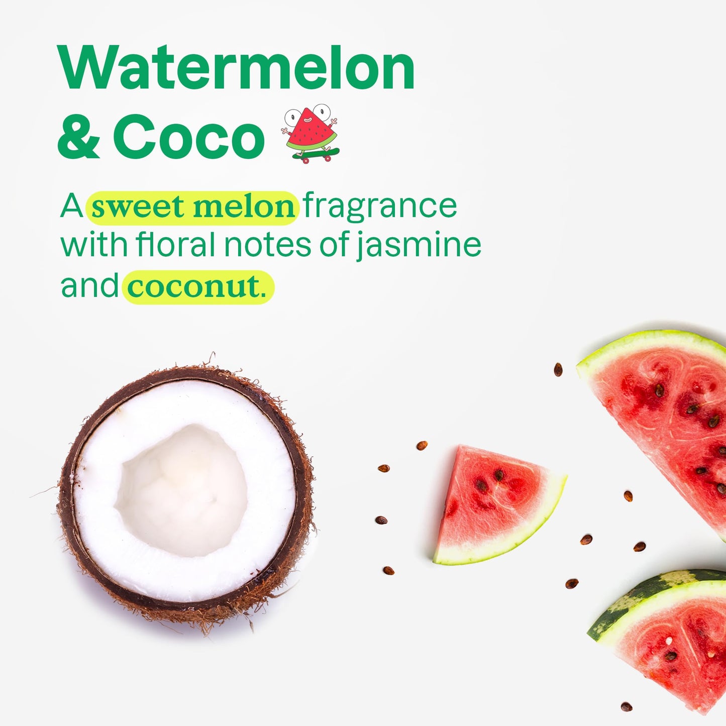 ATTITUDE Kids Rinse-Free Hair Detangler Spray | Leave-In Conditioner with Plant & Mineral Ingredients | Vegan, EWG Verified, Watermelon & Coco, 8 Fl Oz