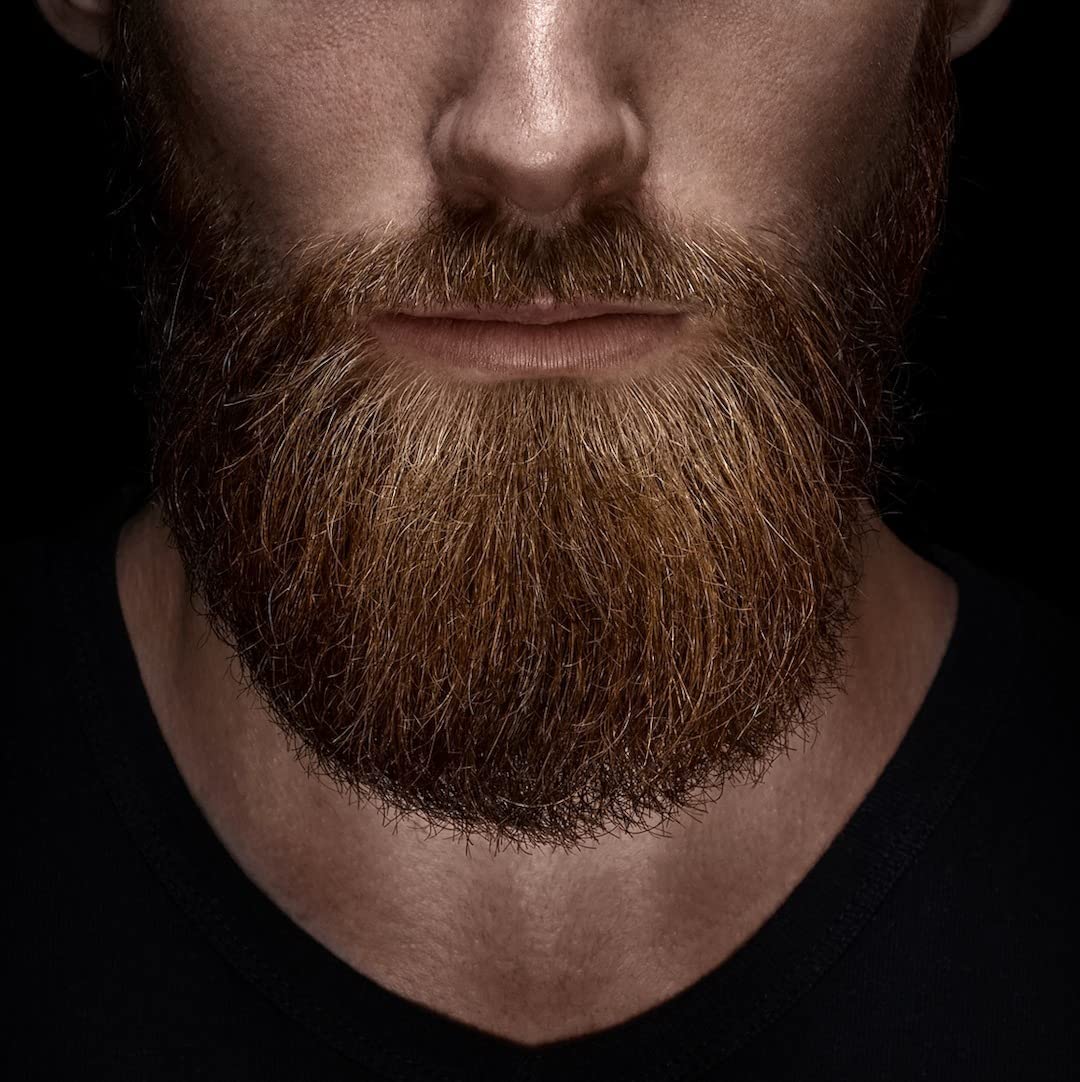 MATTR Beard Filler (Brown) - Luxury Grey Coverage & Hair Filler for Patchy Beards & Brows, Promotes Growth, Vegan, Travel-Friendly, 15g