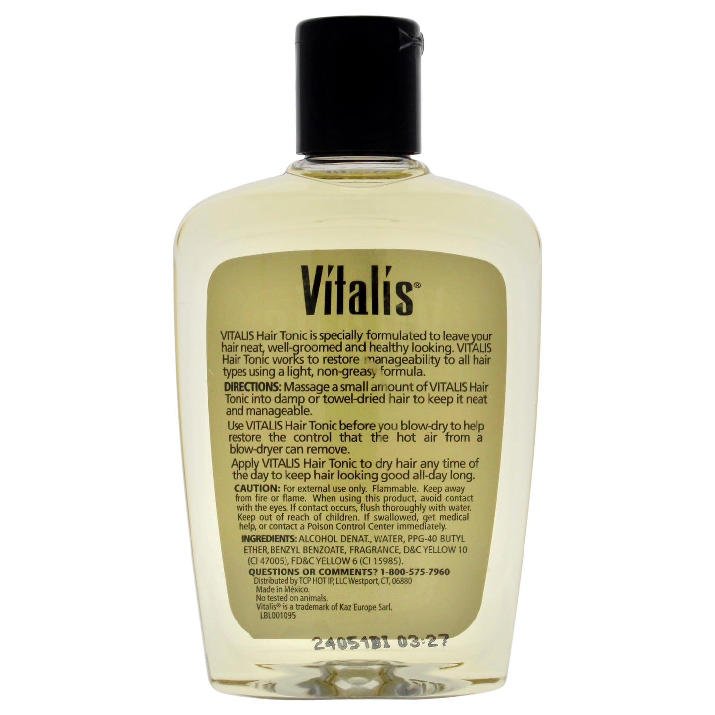 Vitalis Hair Tonic For Men, 7 ounce (pack of 1) (VT06017)