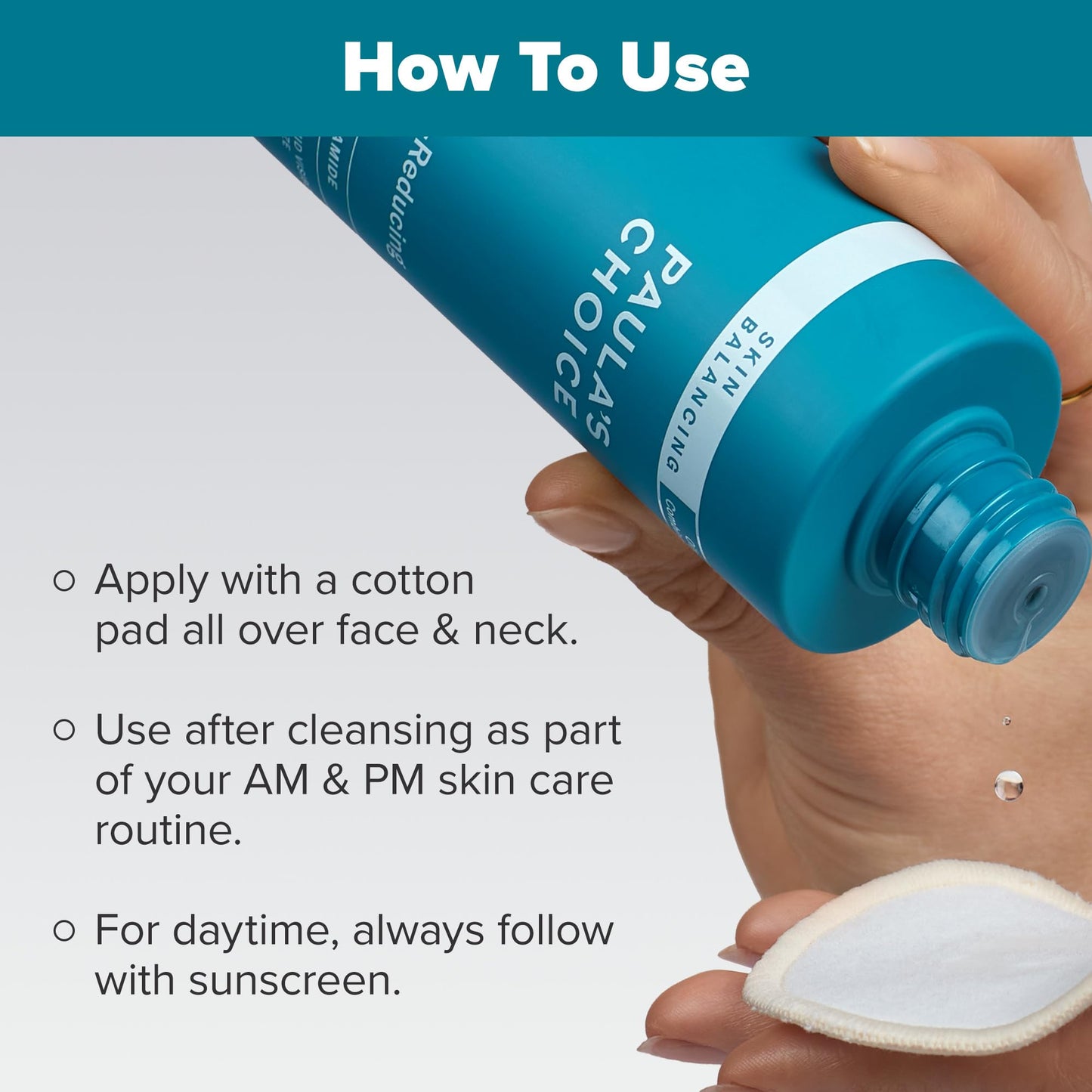 Paula's Choice SKIN BALANCING Pore-Reducing Toner with Niacinamide for Oily & Combination Skin, Minimizes Pores, Controls Oil & Hydrates, 6.4 oz