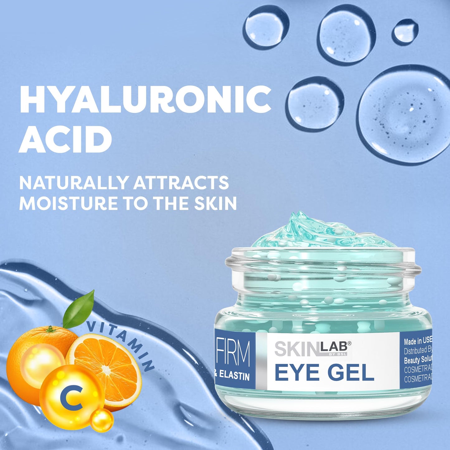 SKIN LAB BY BSL Lift and Firm Eye Gel, 0.5 Ounce