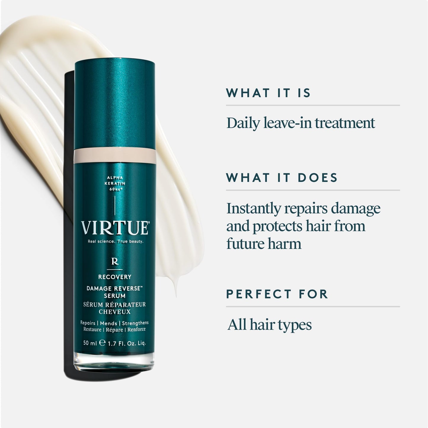 VIRTUE Recovery Damage Reverse Hair Serum