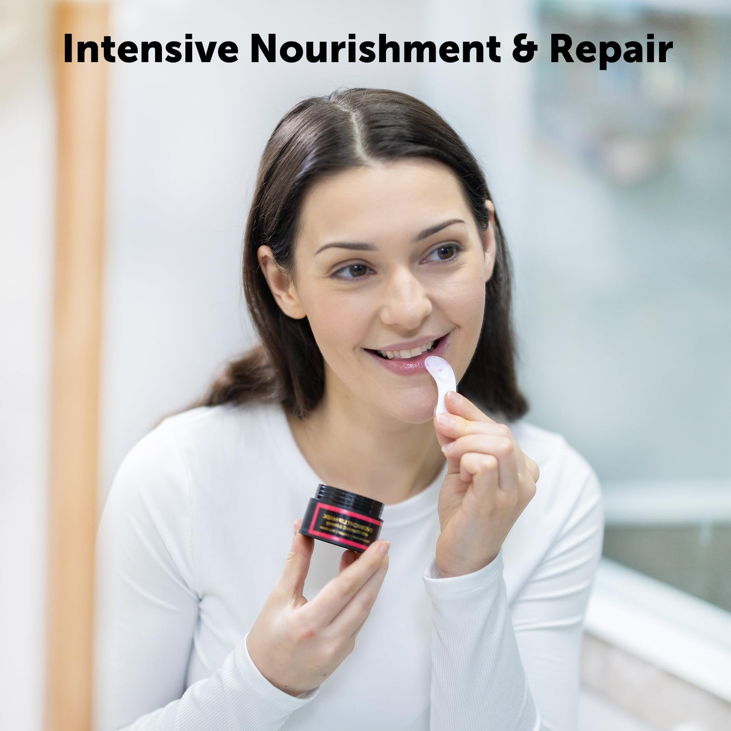 Valitic Overnight Lip Sleeping Mask Butter – Hydrating Treatment for Dry, Chapped Lips with Honey, Vitamin C, Hyaluronic Acid & Collagen, 30g