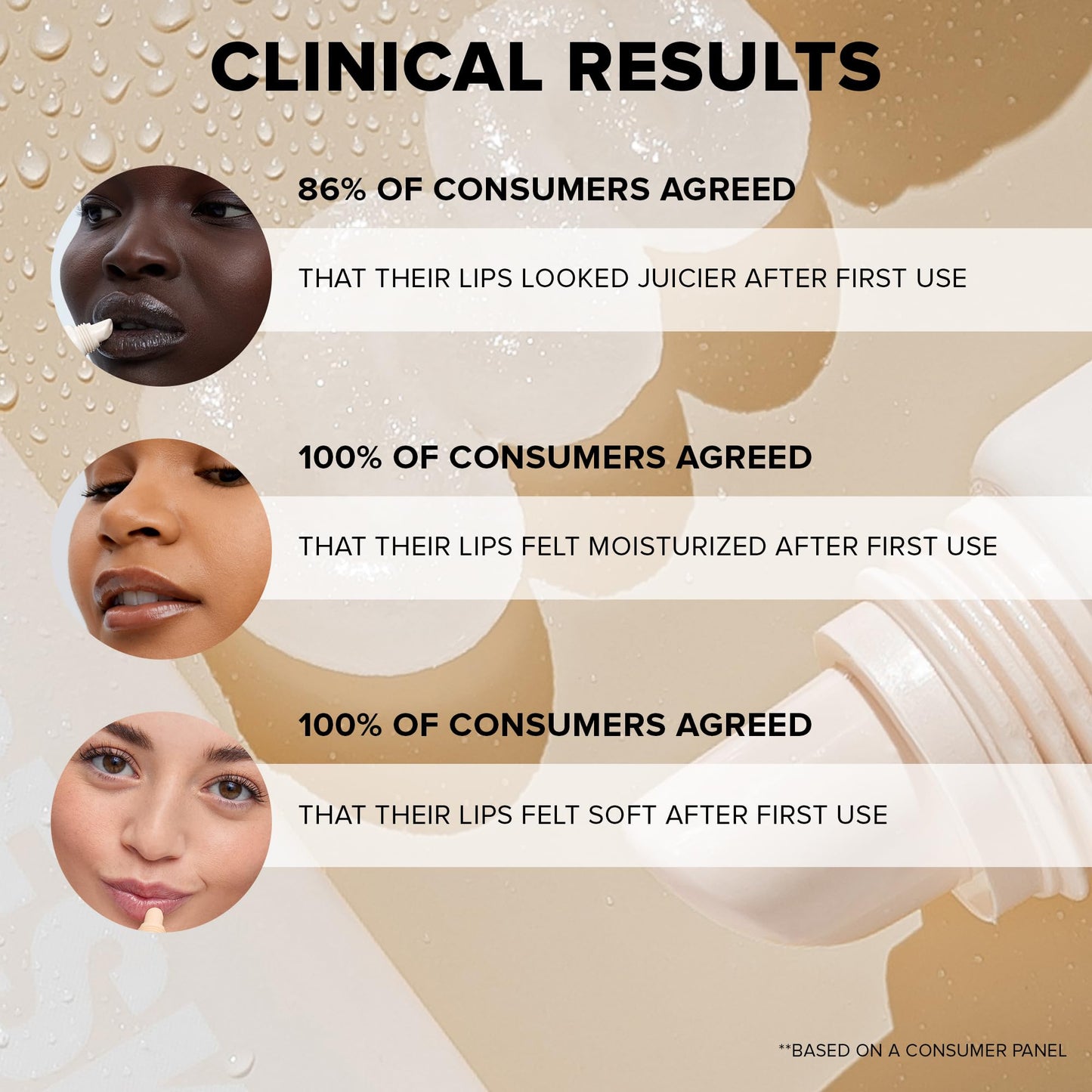 Nudestix NudeGlow Lip Butter Trio – Hydrating Peptide Lip Set with Glossy Shimmer Tints in Vanilla Sprinkle, Rose Sparkle & Mocha Magic, Vegan & Clean