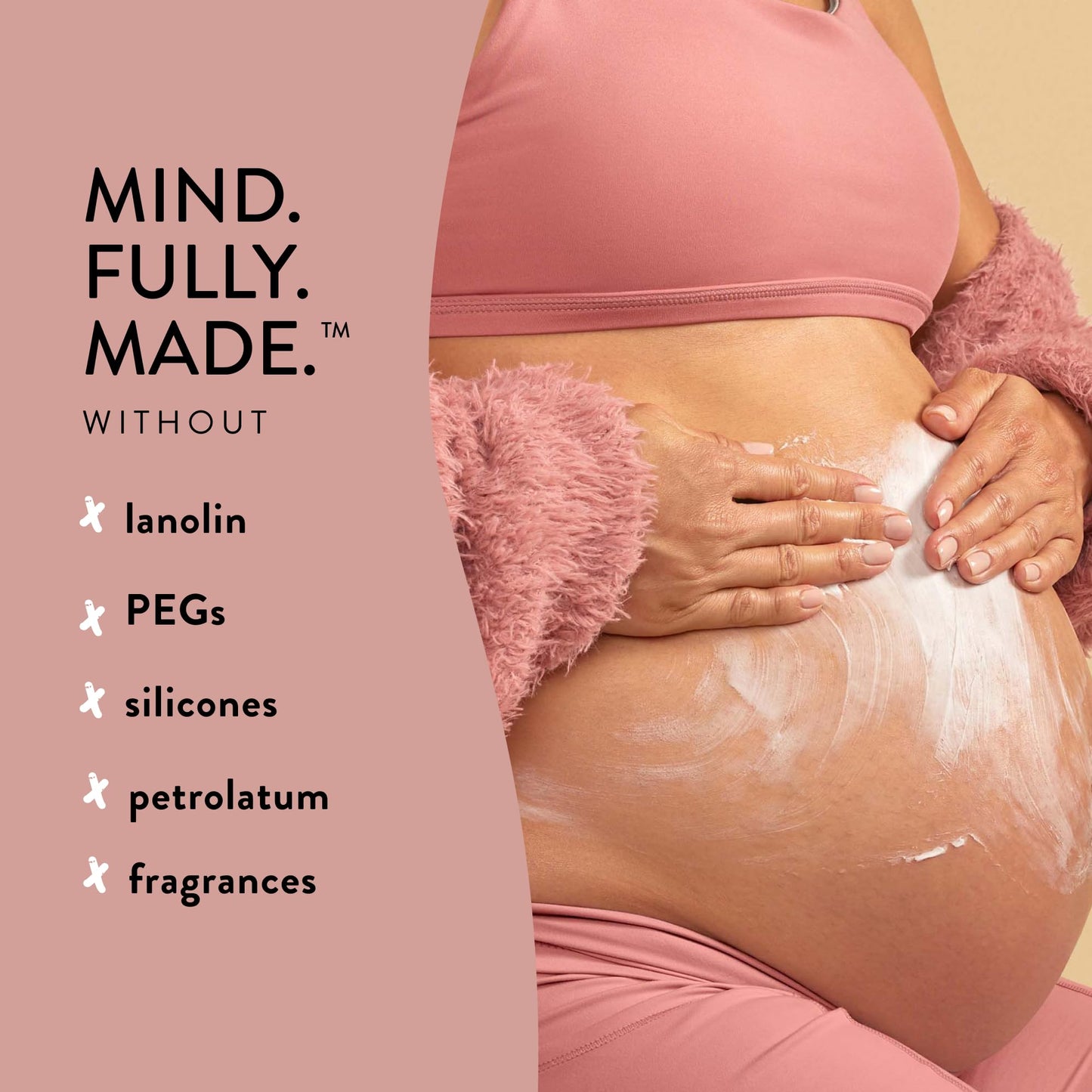 The Honest Company Honest Mama Rock The Bump Body Butter | Moisturizing Stretch Mark Cream | Shea Butter, Avocado Oil, Vitamin E | Hypoallergenic + Dermatologist Tested | 4 oz