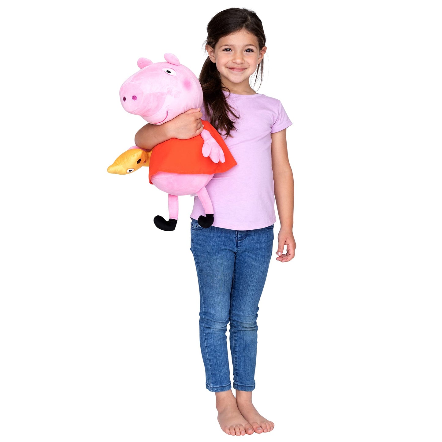 Peppa Pig Kids Bedding Super Soft Plush Cuddle Pillow Buddy, One Size, By Franco