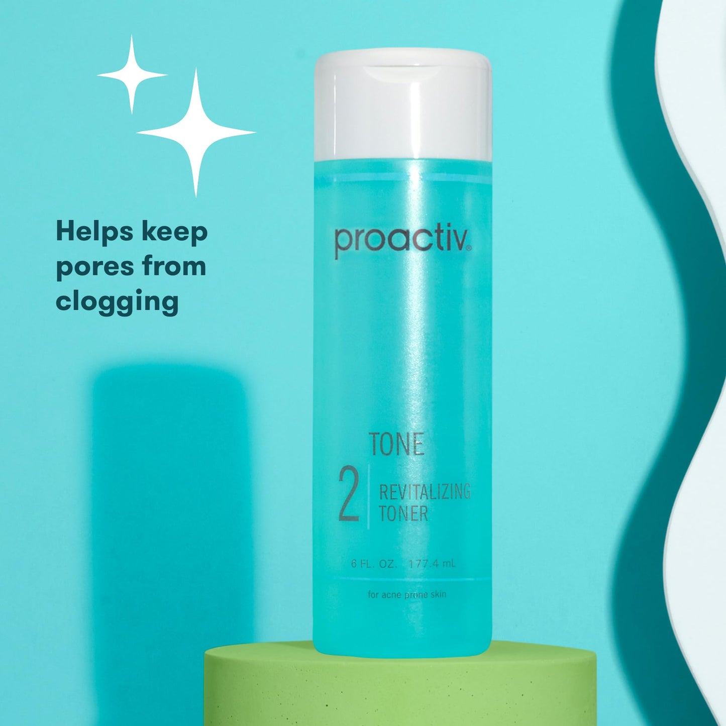 Proactiv Hydrating Facial Toner for Sensitive Skin – Alcohol-Free, Pore-Tightening with Glycolic Acid & Witch Hazel, 6 fl oz